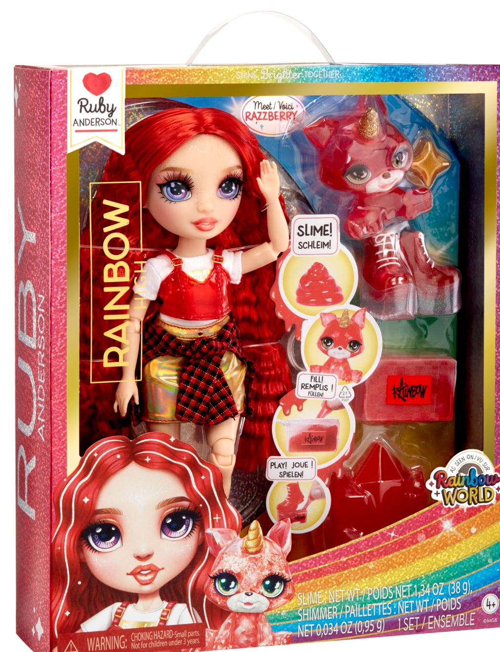 Muñeca Ruby (Red) Rainbow World 4