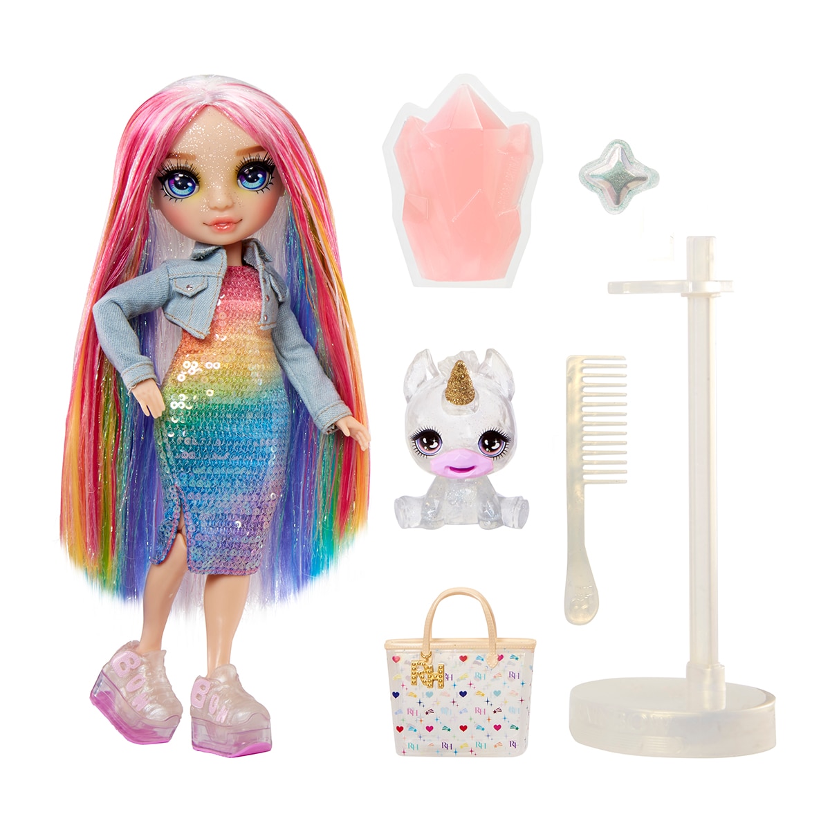 Rainbow High – Muñeca Amaya (rainbow) Rainbow World.