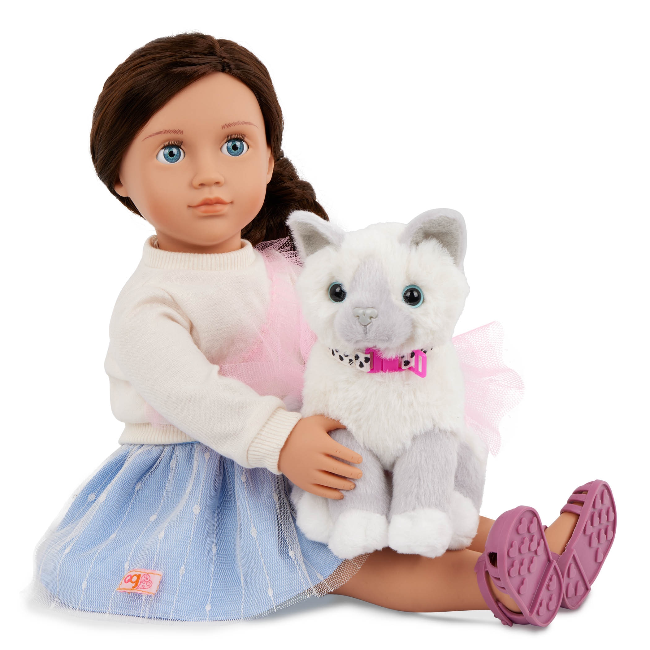 Muñeca Mindy con gatito Our Generation 5