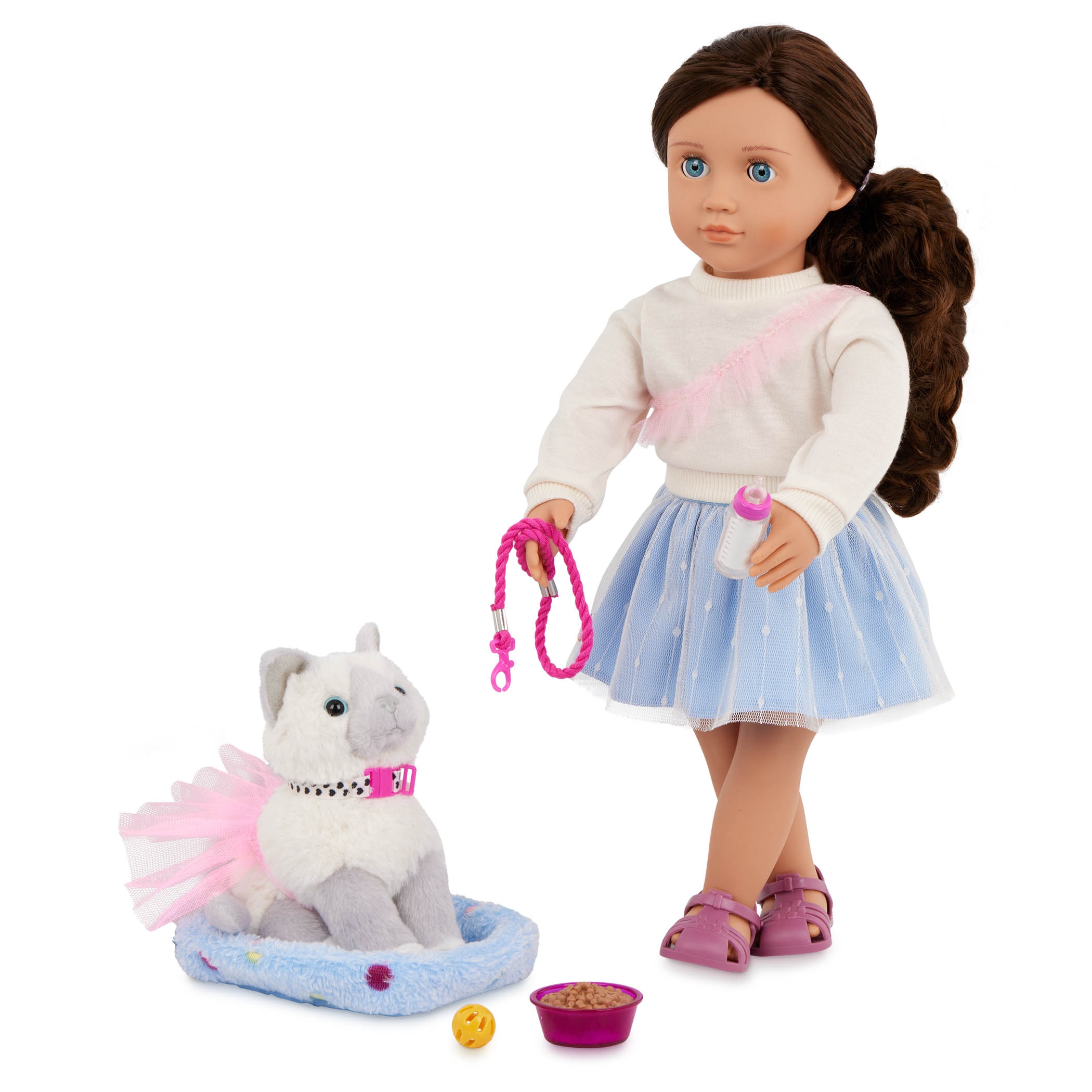 Muñeca Mindy con gatito Our Generation 6