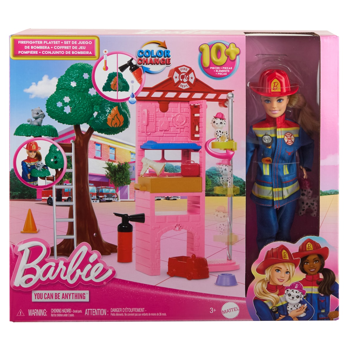 Barbie Tú Puedes Ser Muñeca bombera 7