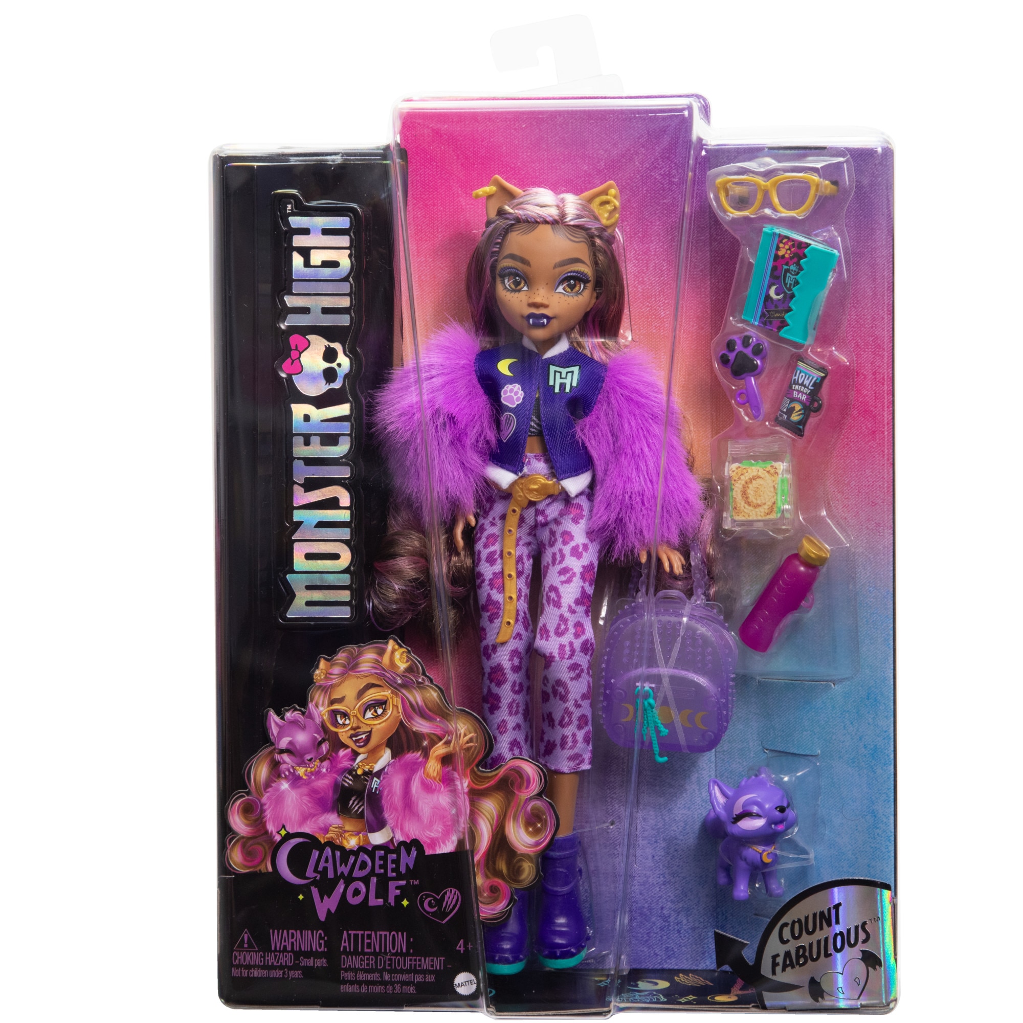 Muñeca Fabulosa Clawdeen Wolf Monster High 6
