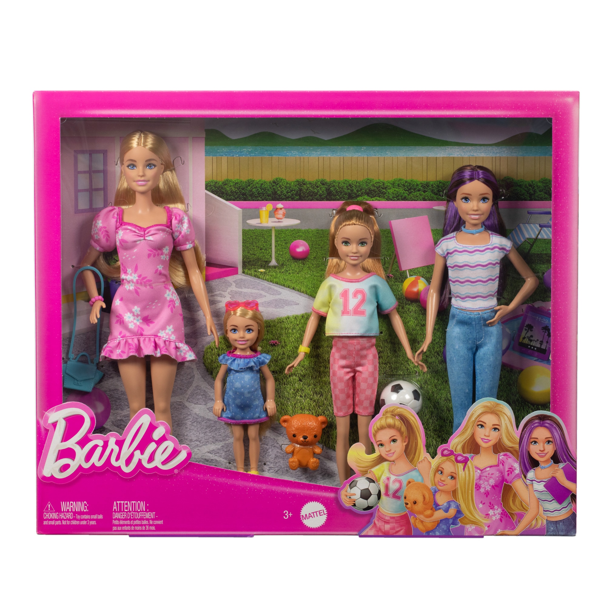 Mattel Barbie Conjunto de familia de muñeca 7