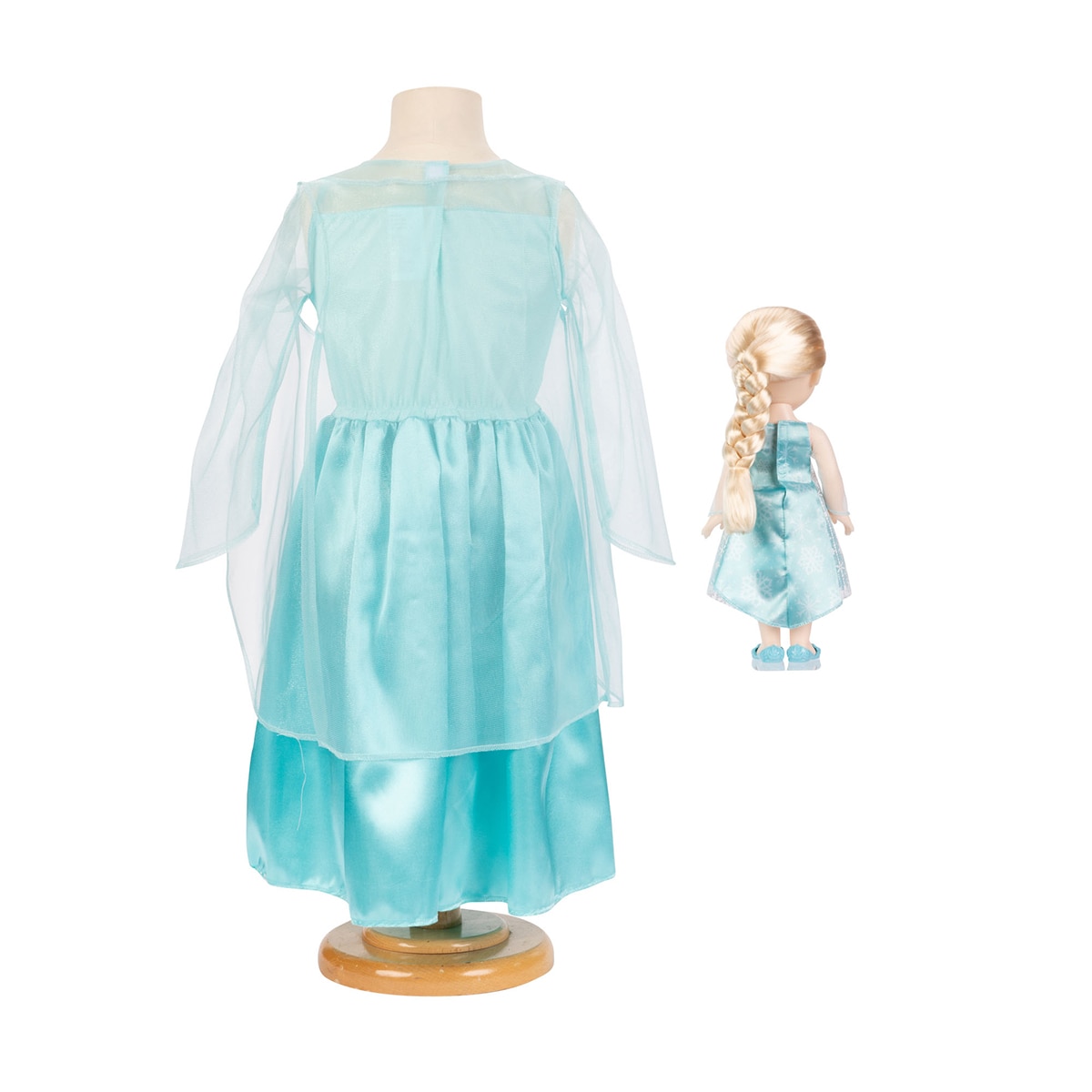 Set  Muñeca Elsa 38 cm y Disfraz Elsa infantil Disney Jakks Pacific 3