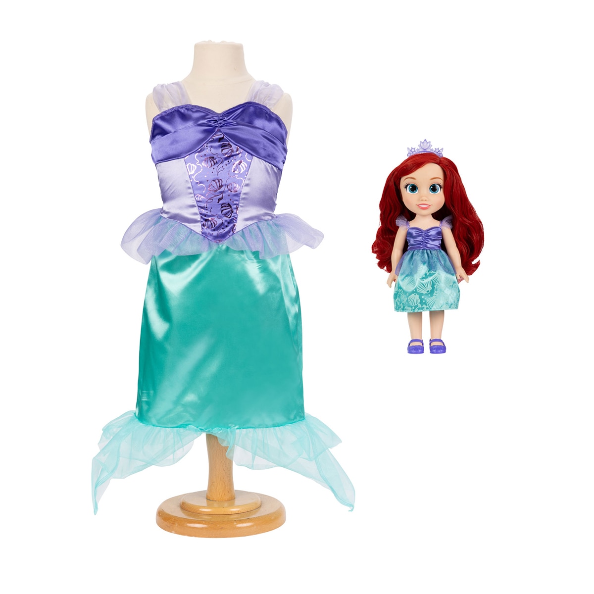 Jakks Pacific – Muñeca 38 cm Ariel con disfraz Jakks Pacific.