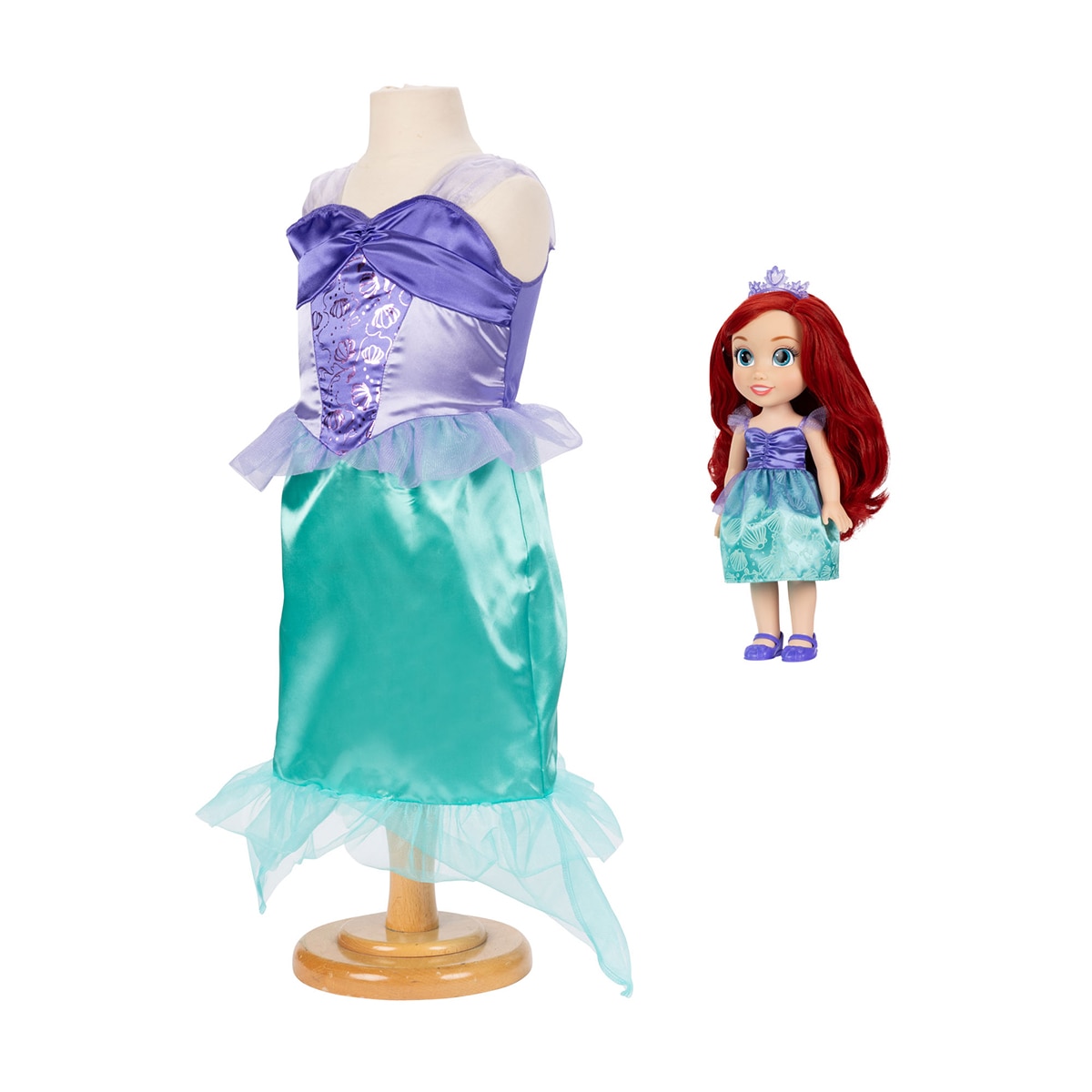 Muñeca 38 cm Ariel con disfraz Jakks Pacific 2