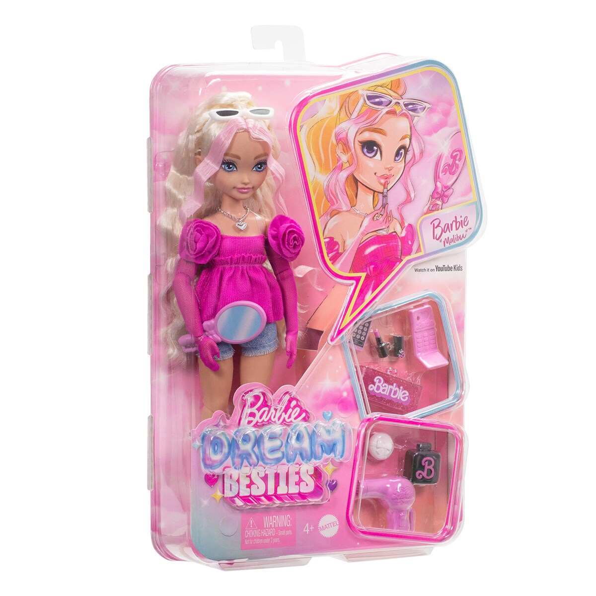 Muñeca Barbie Malibú Dream Besties 5