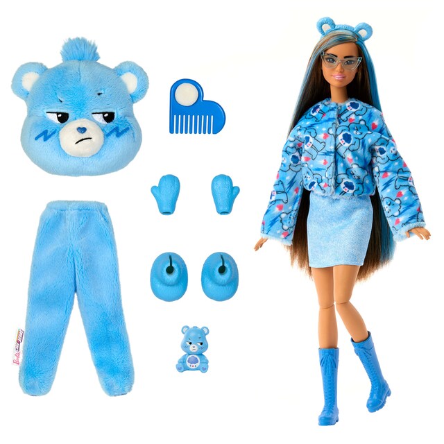 Muñeca Barbie Cutie Reveal Care Bears Muñeca Osito Quejoso y 10 sorpresas modelos surtidos