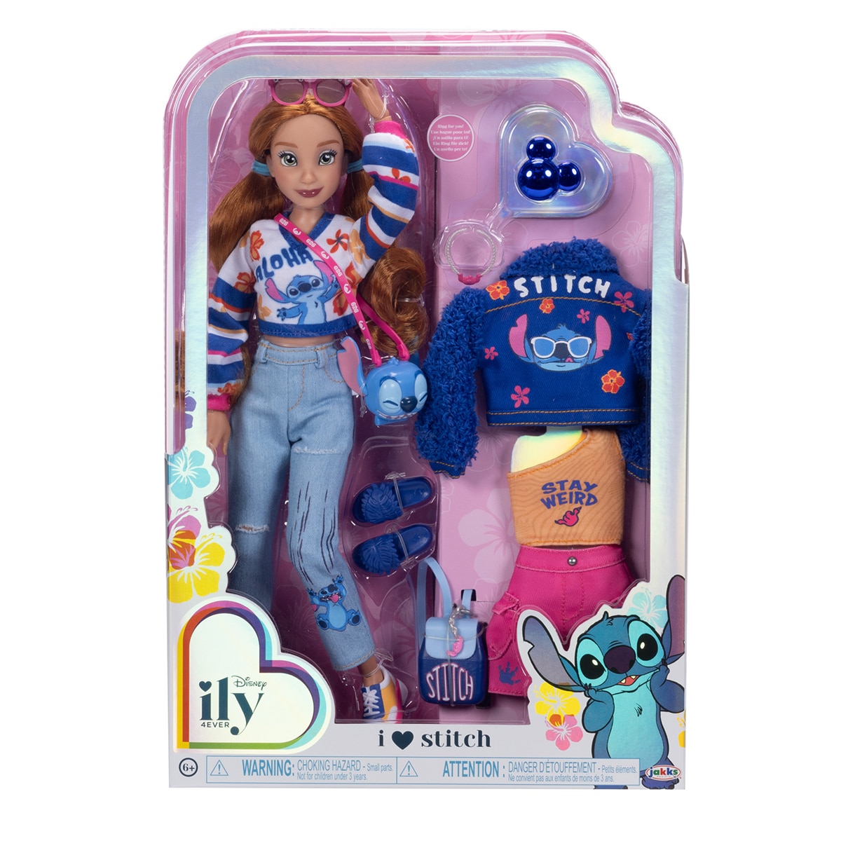 Boneca Fashion Inspirada em Stitch Clássica 3
