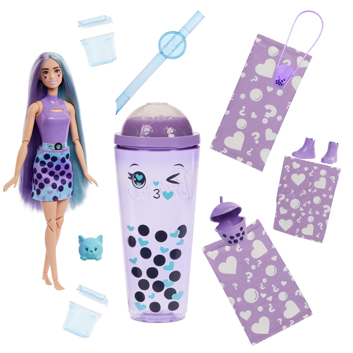 Muñeca Barbie Pop Reveal Colección Té de burbujas 2