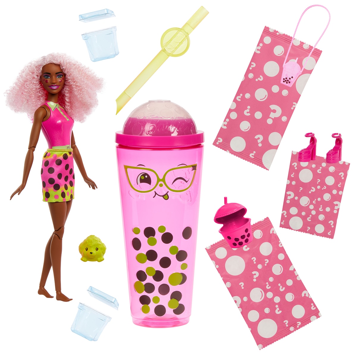 Muñeca Barbie Pop Reveal Colección Té de burbujas 3