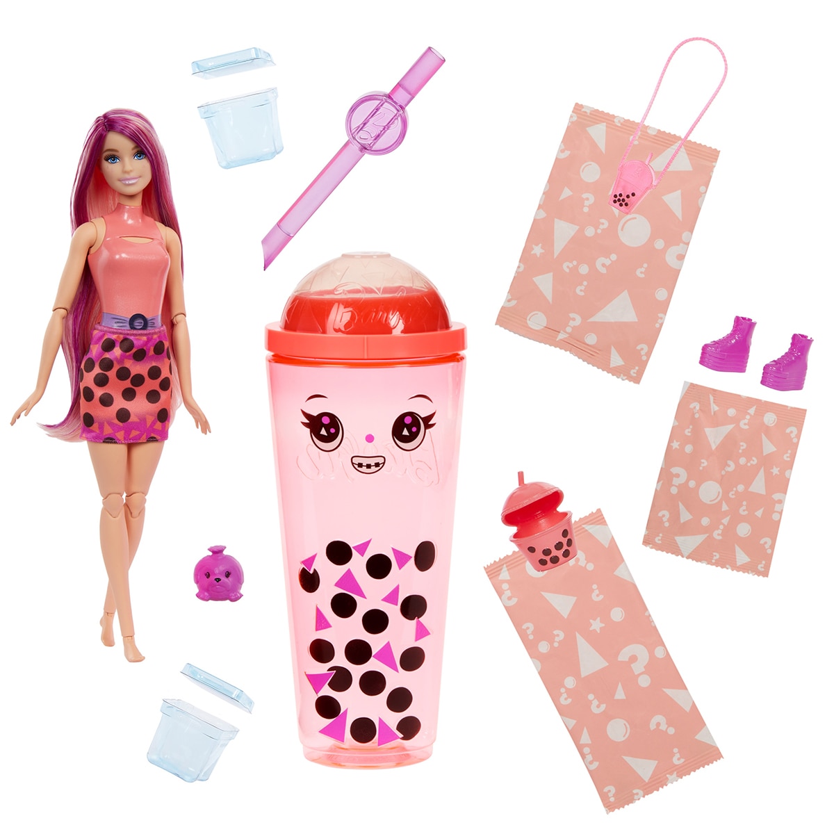 Muñeca Barbie Pop Reveal Colección Té de burbujas 5