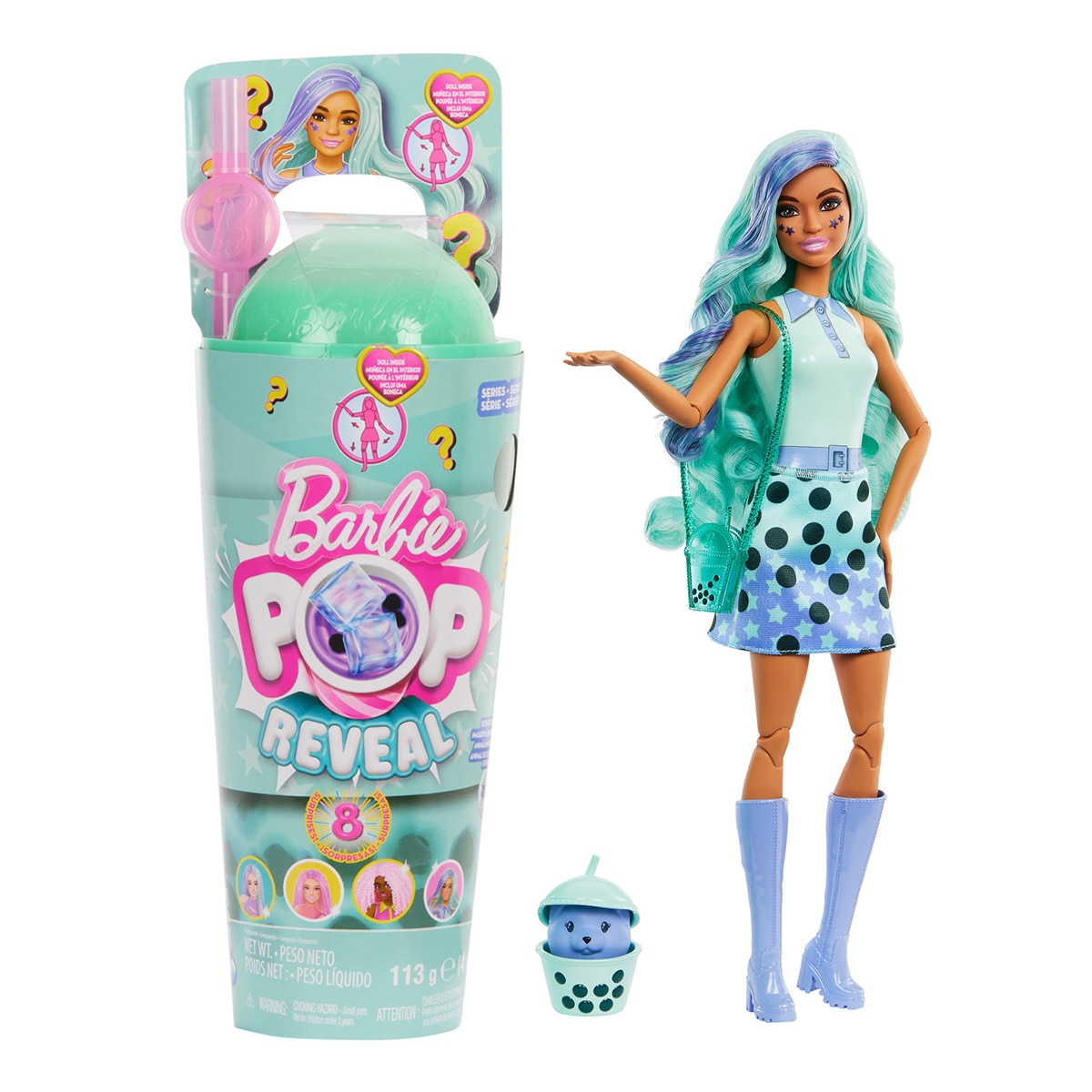 Muñeca Barbie Pop Reveal Colección Té de burbujas 6