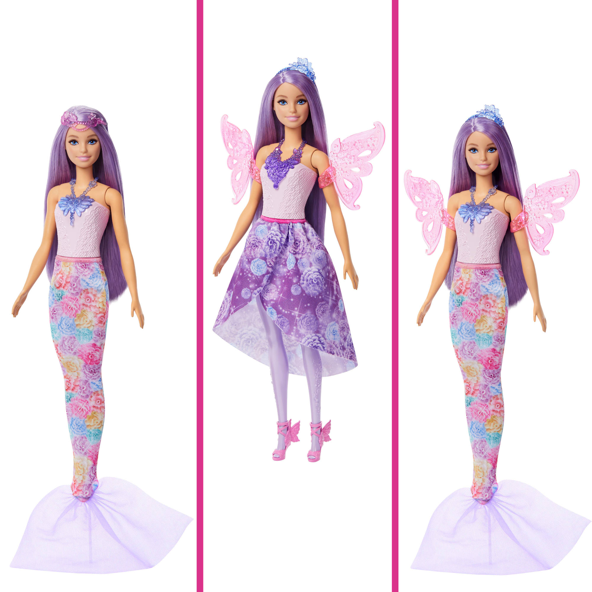Boneca Barbie Fashion Fantasy Doll com 8 acessórios 3