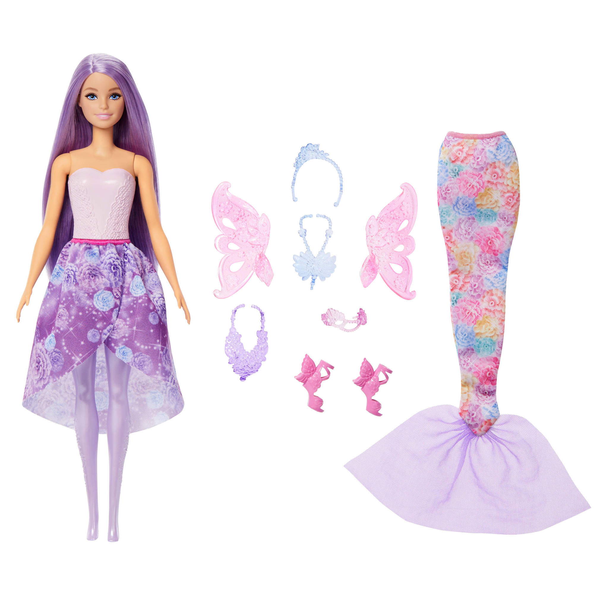 Boneca Barbie Fashion Fantasy Doll com 8 acessórios 4