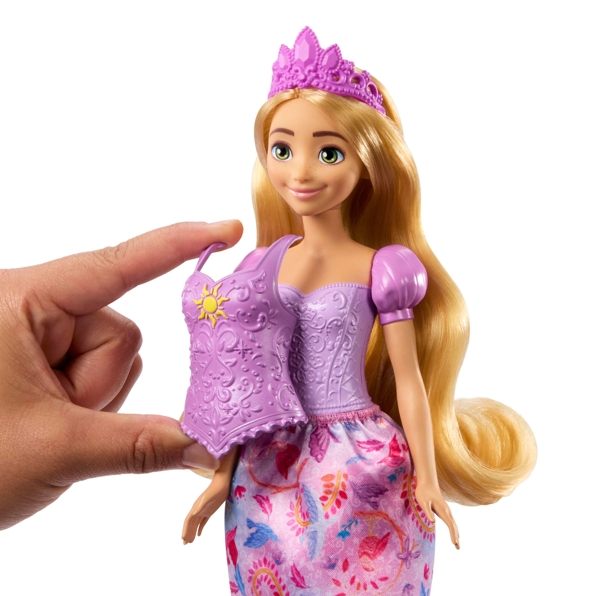 Histórias de Bonecas Rapunzel 2 em 1 Rapunzel Princesas Disney Mattel 3