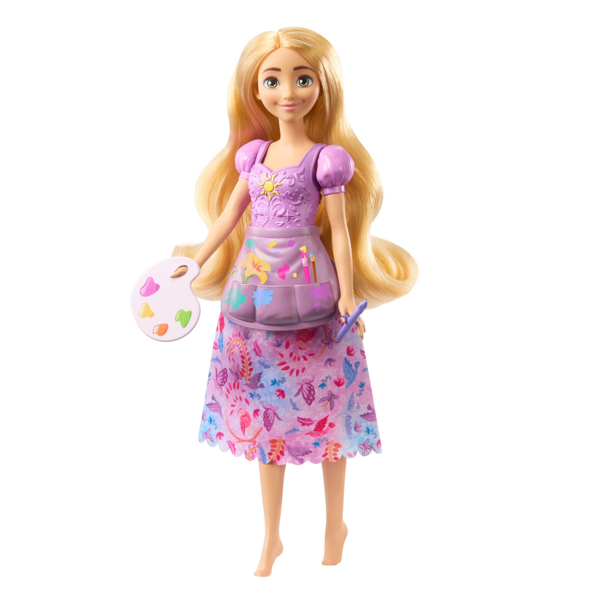 Histórias de Bonecas Rapunzel 2 em 1 Rapunzel Princesas Disney Mattel 4