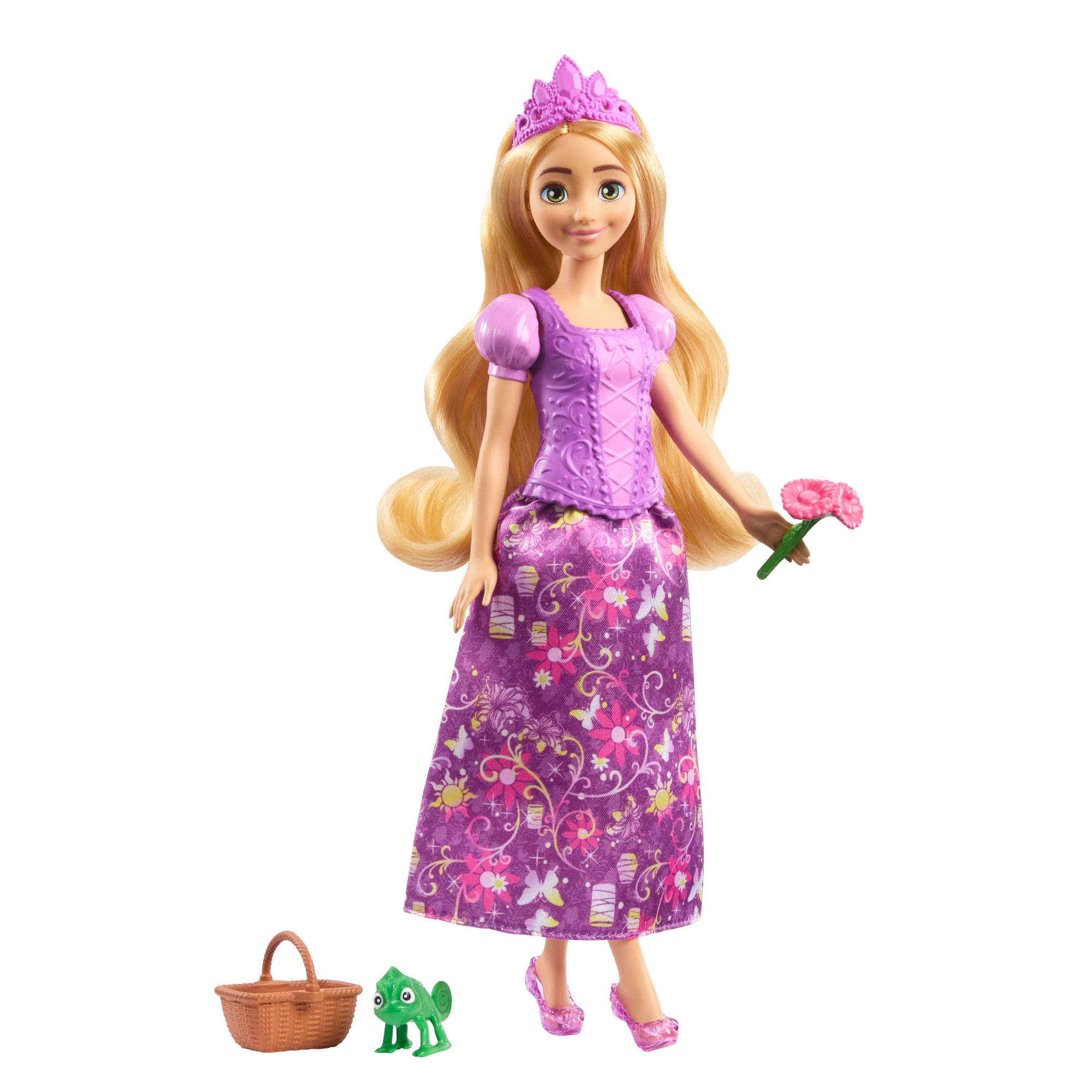 Histórias de Bonecas Rapunzel 2 em 1 Rapunzel Princesas Disney Mattel 6
