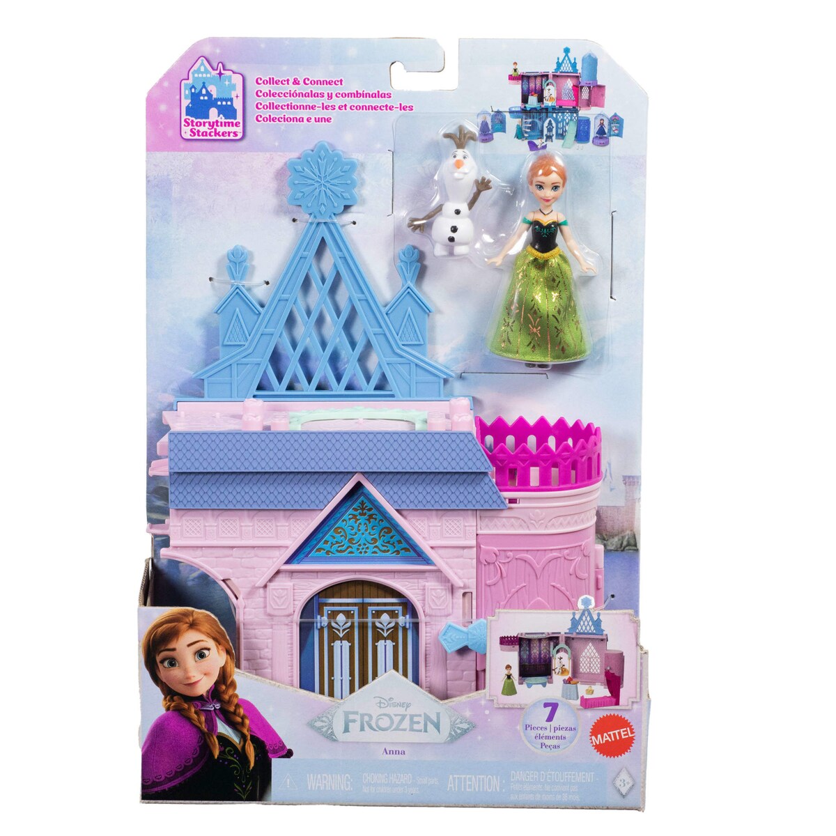 Castillo de Arendelle de Anna Frozen Disney Mattel · Mattel · El