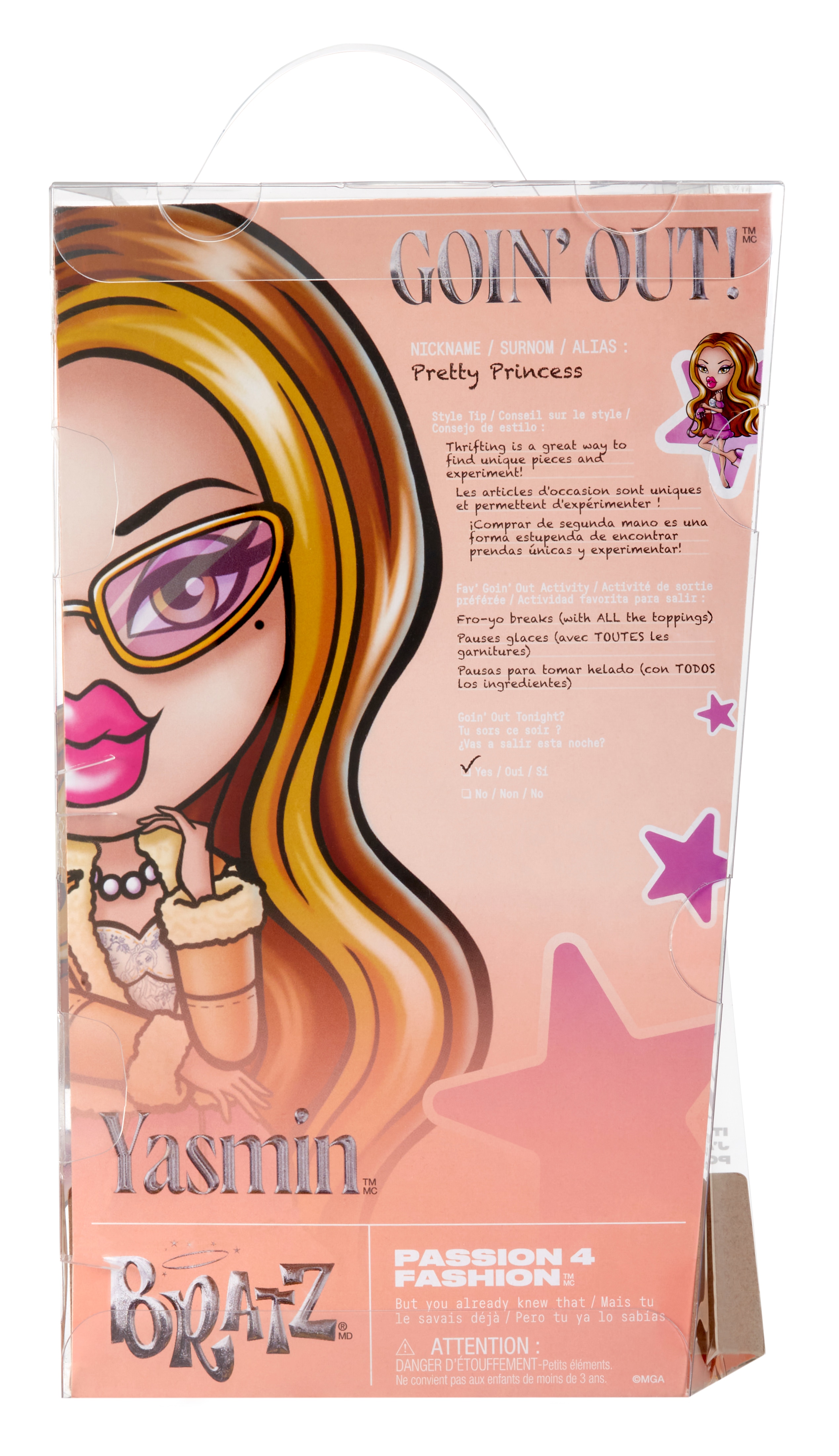 Muñeca Going Out! Doll Yasmin Bratz 5