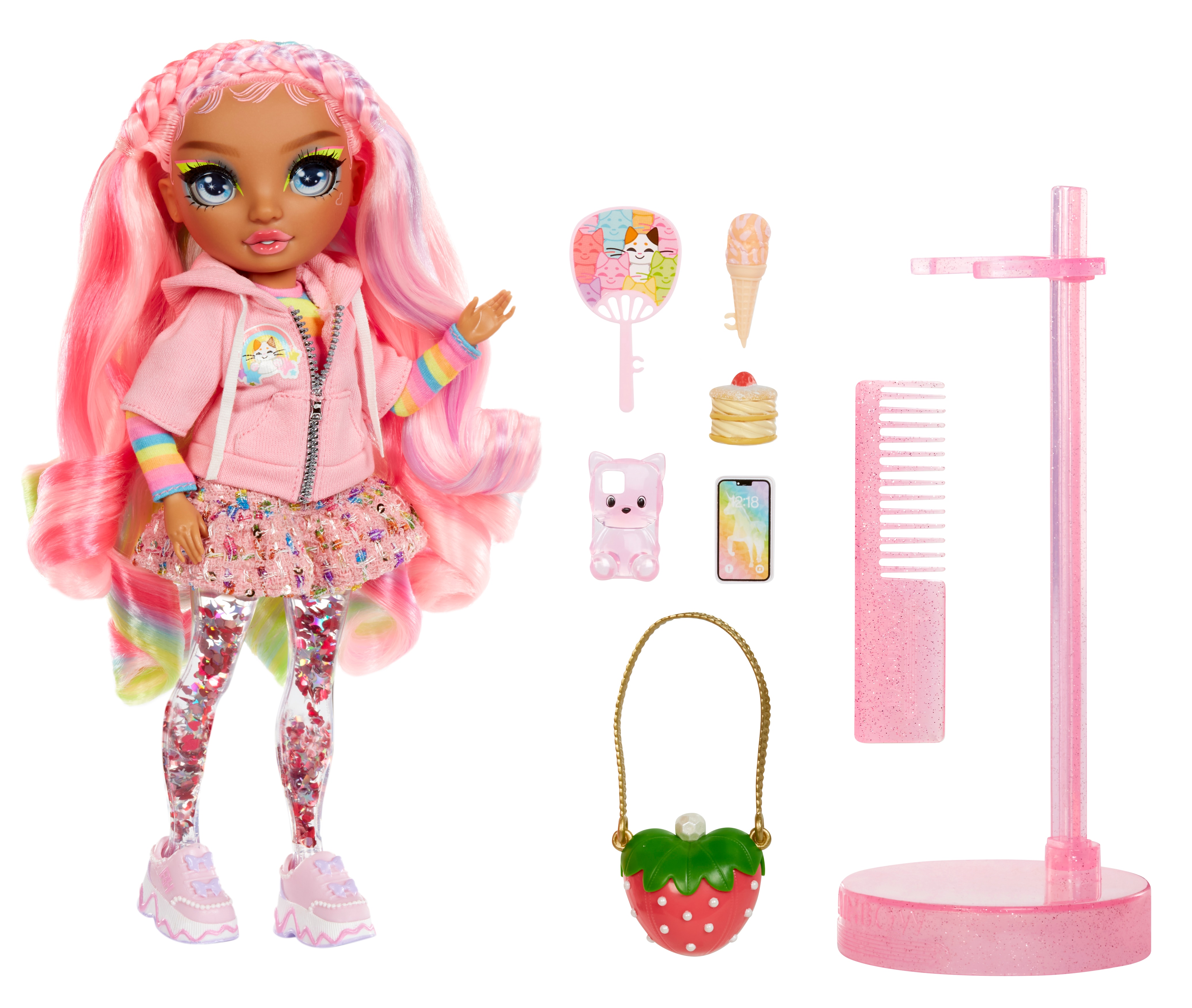 Muñeca Sparkle & Shine Rosetta Rainbow High 2