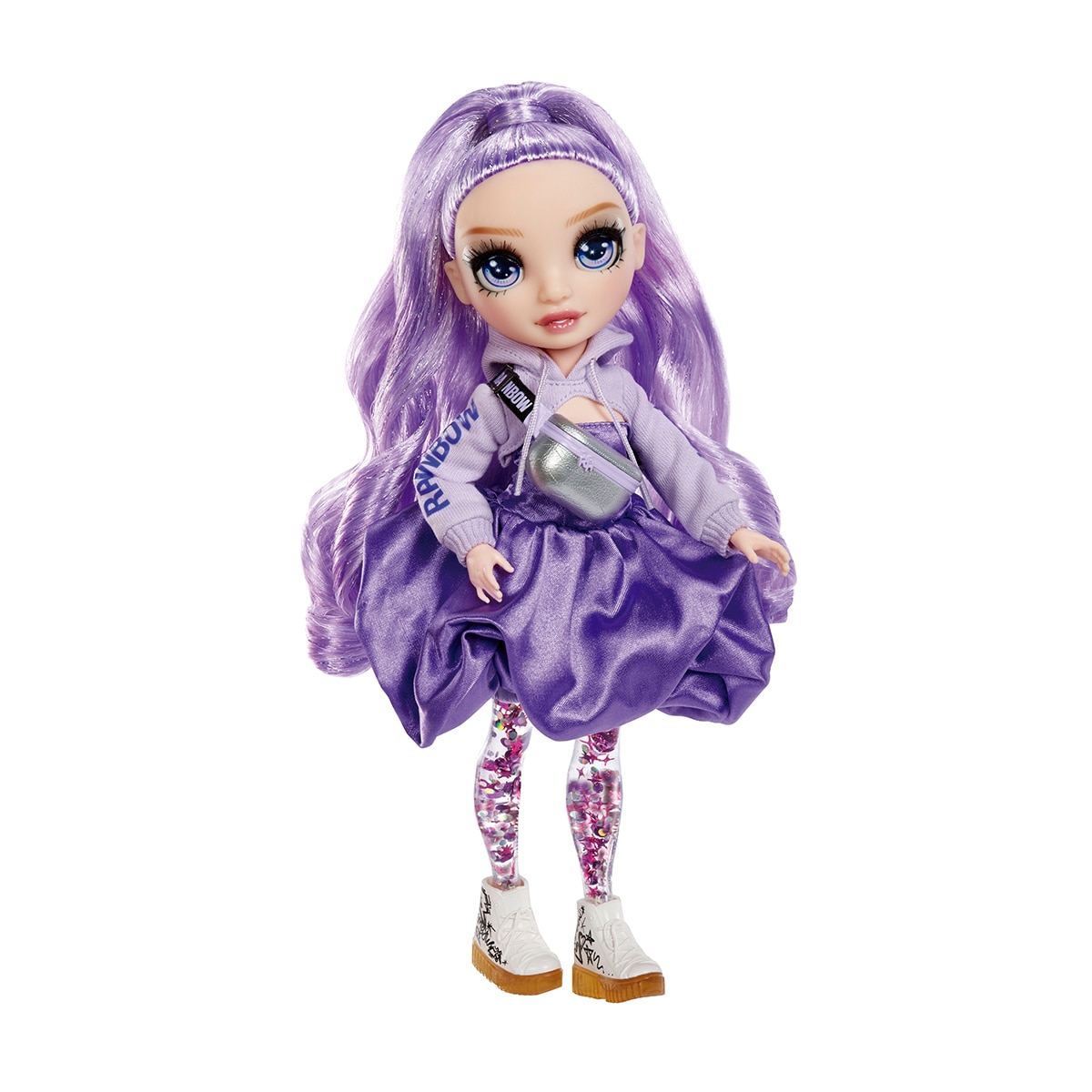 Rainbow High – Muñeca Sparkle & Shine Viola Rainbow High.