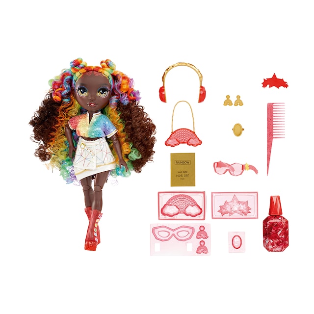 Imagen 0 de Muñeca Crystal Fashion Doll Iris Rainbow High