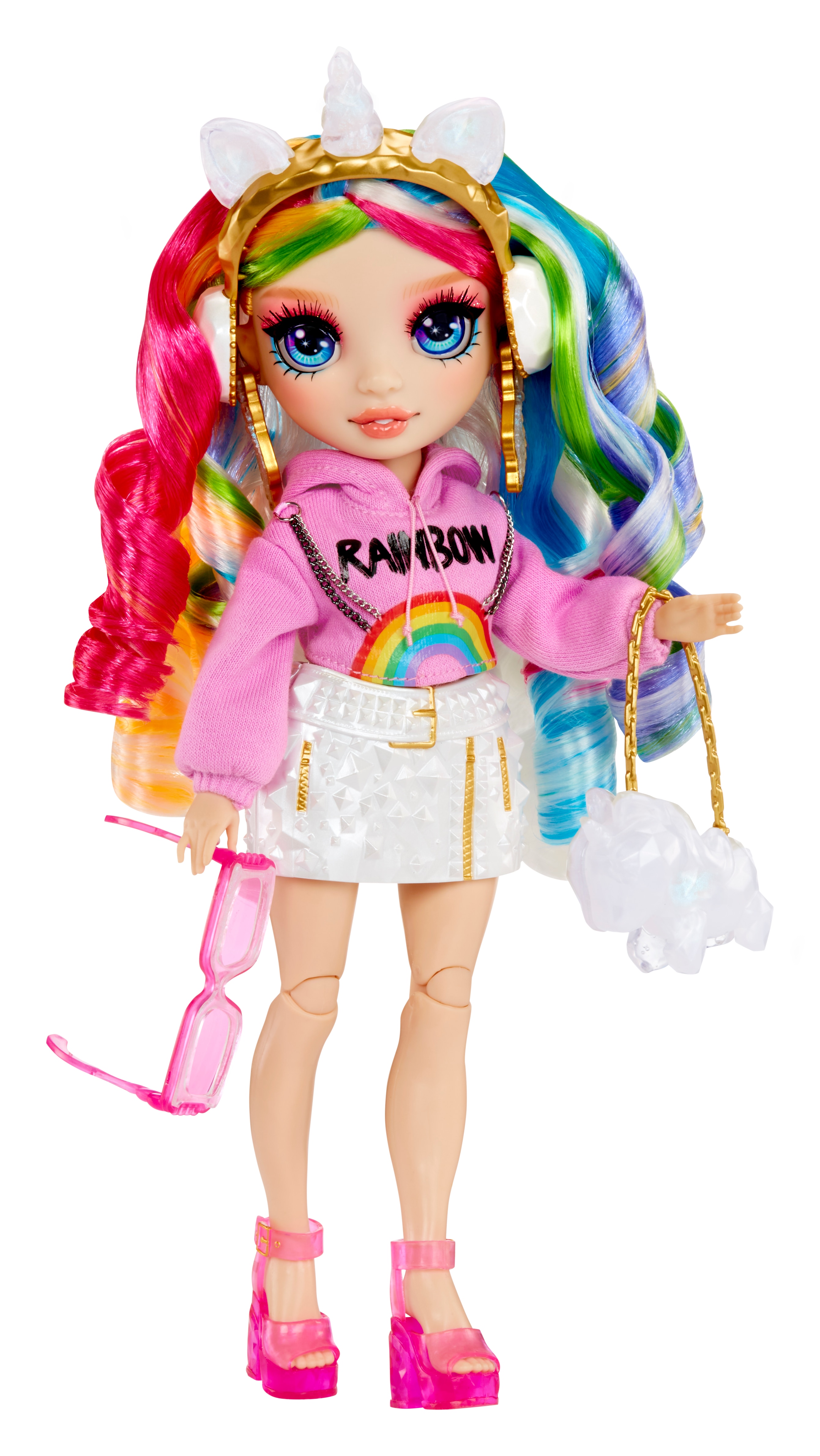 Muñeca Crystal Fashion Doll Amaya Rainbow High 2