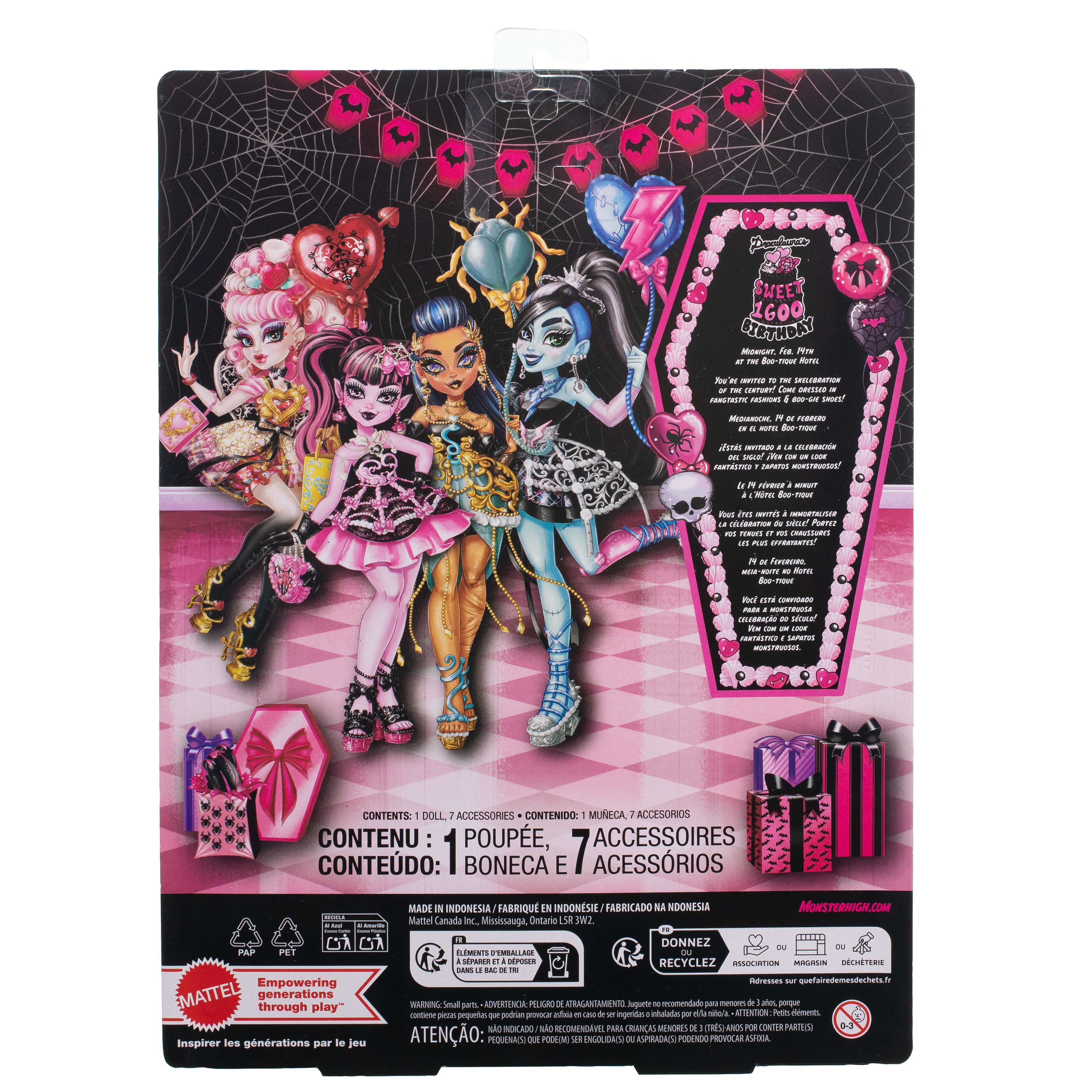 Muñeca Frankie Stein Scary Sweet Birthday Monster High 8
