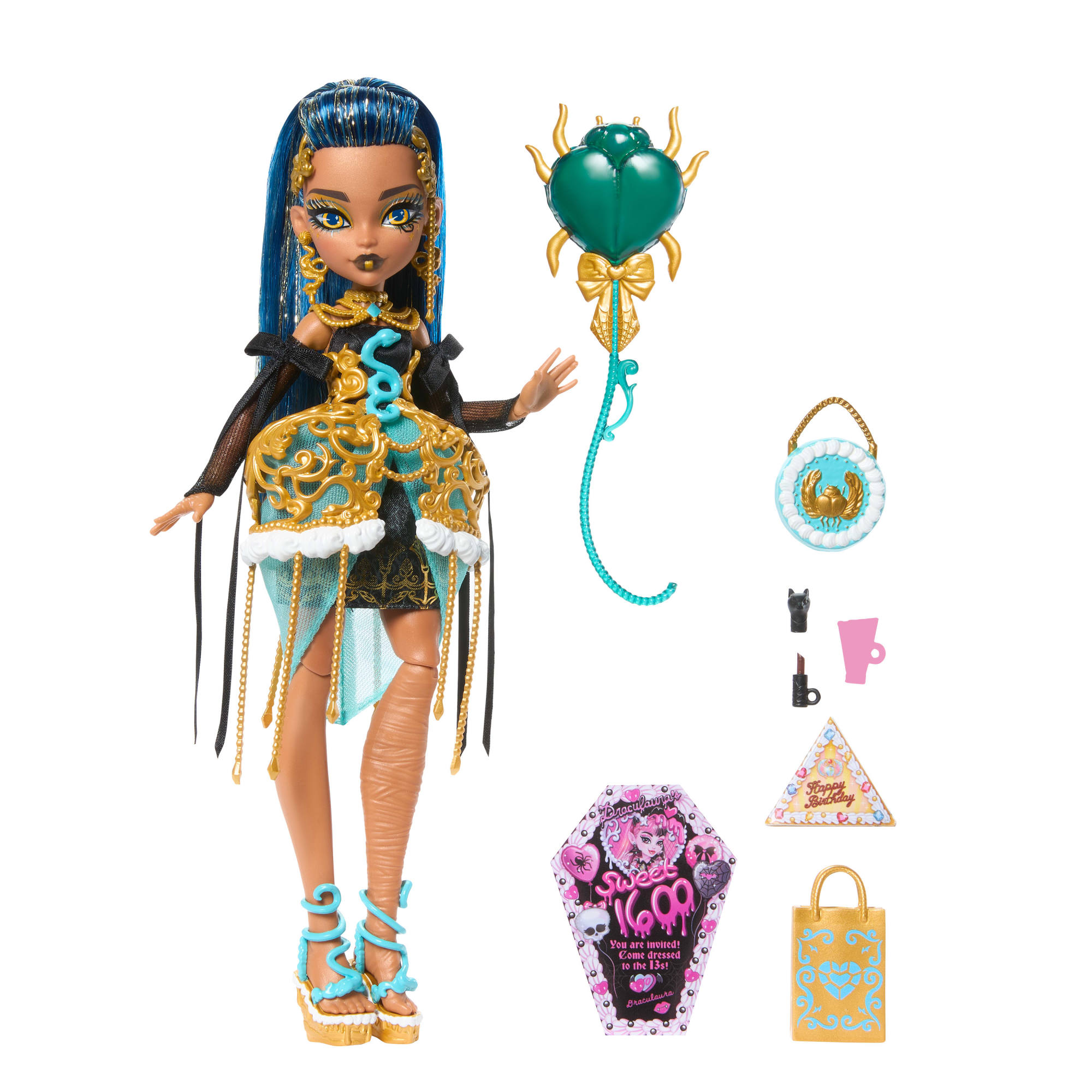 Muñeca Cleo de Nile Scary Sweet Birthday Monster High 6
