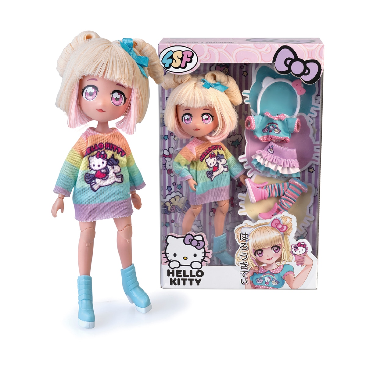 Famosa – Muñeca Fashion Unicorns Hello Kitty Famosa.