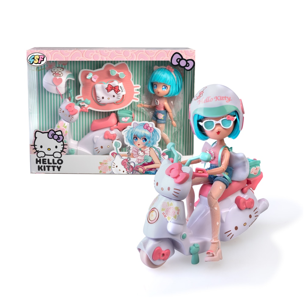 Boneca Pretty Pink Scooter Hello Kitty 2