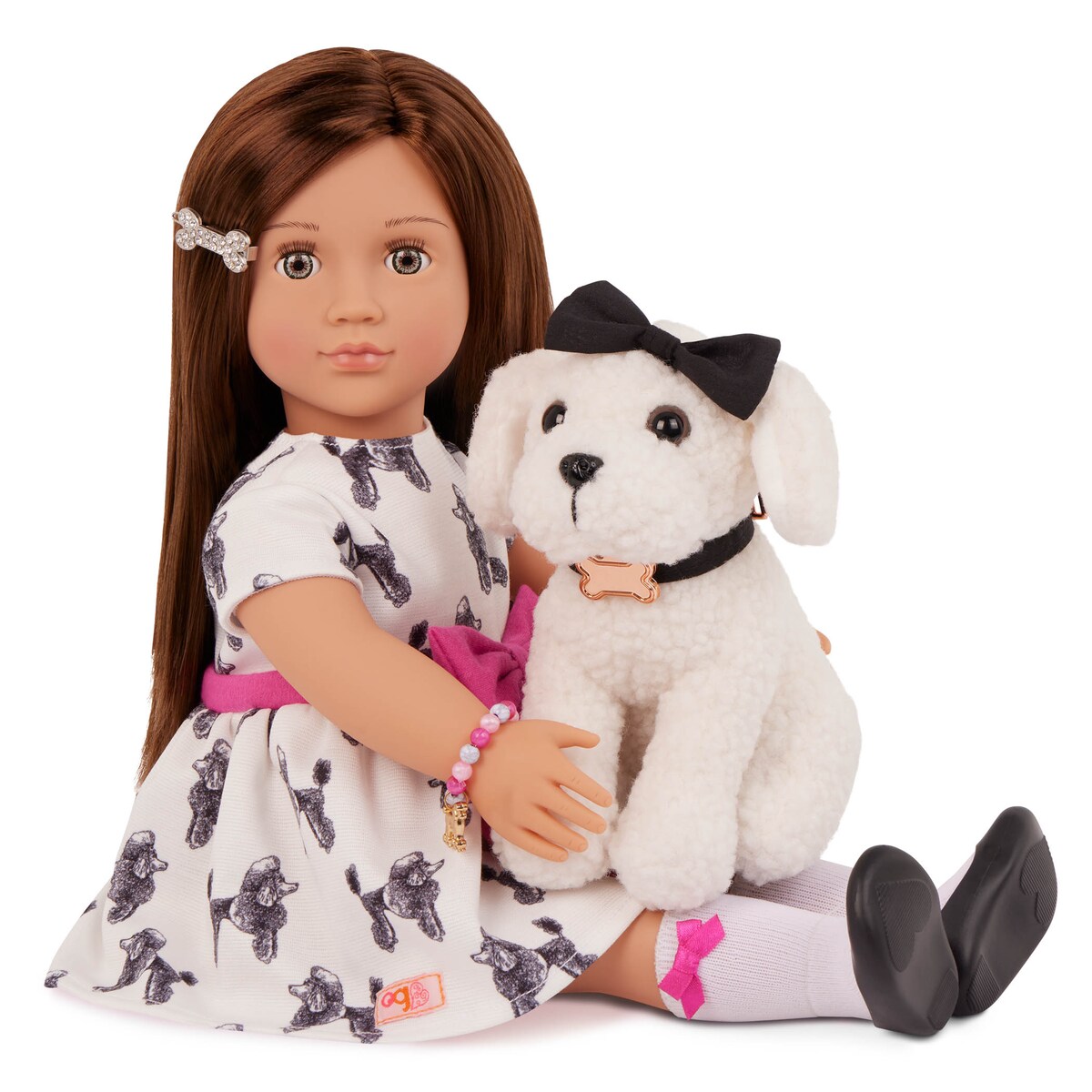 Muñeca con Perrito Gemma Our Generation 3