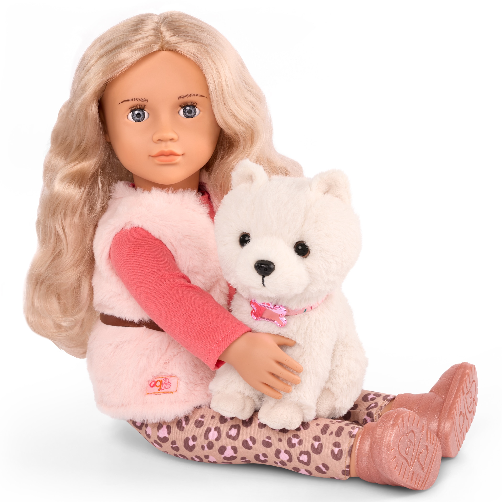 Muñeca con Perrito Kinsley Our Generation 4