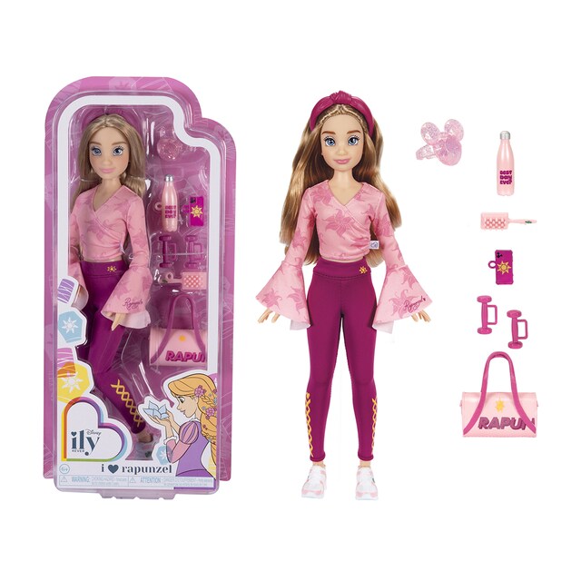 Imagen 0 de Muñeca Fashion Rapunzel 25 cm Disney Jakks Pacific