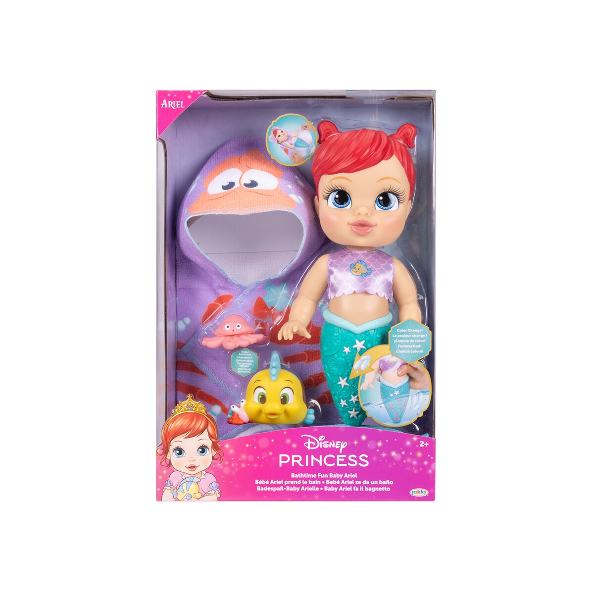 Muñeca Ariel Bebé 30 cm Frozen Jakks Pacific 3