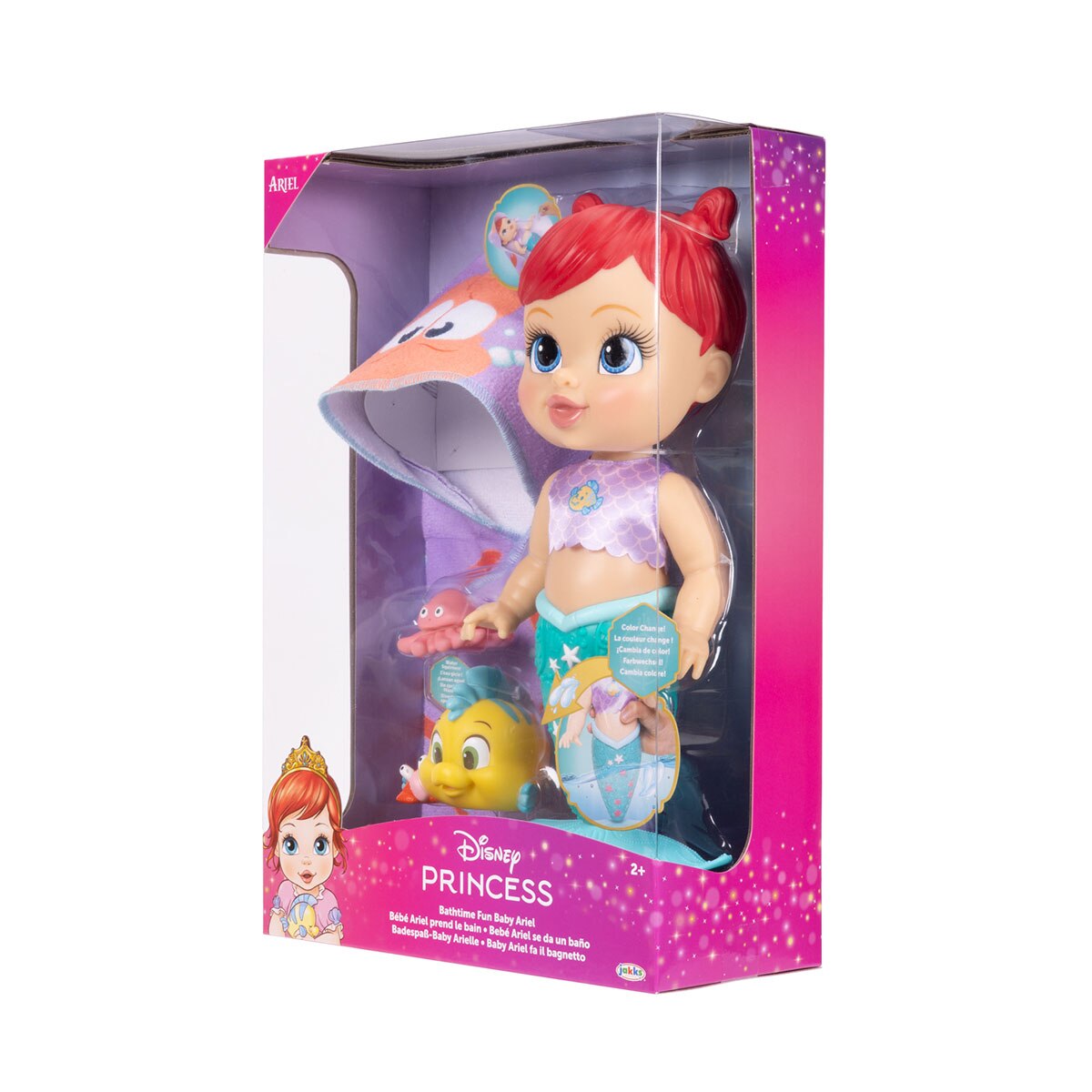 Muñeca Ariel Bebé 30 cm Frozen Jakks Pacific 8
