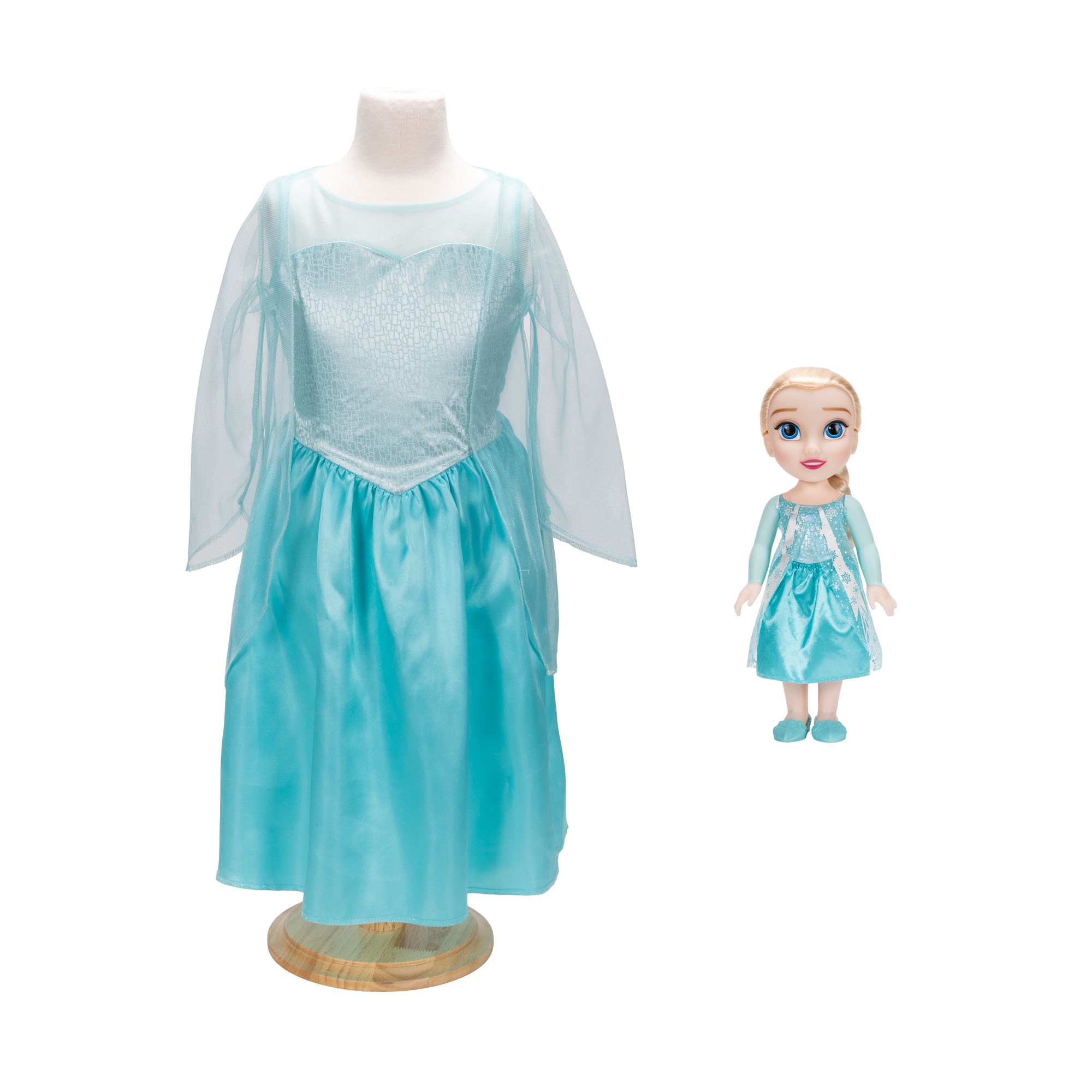 Pack Muñeca Elsa 38 cm con Disfraz para Niñas Frozen Jakks Pacific 5