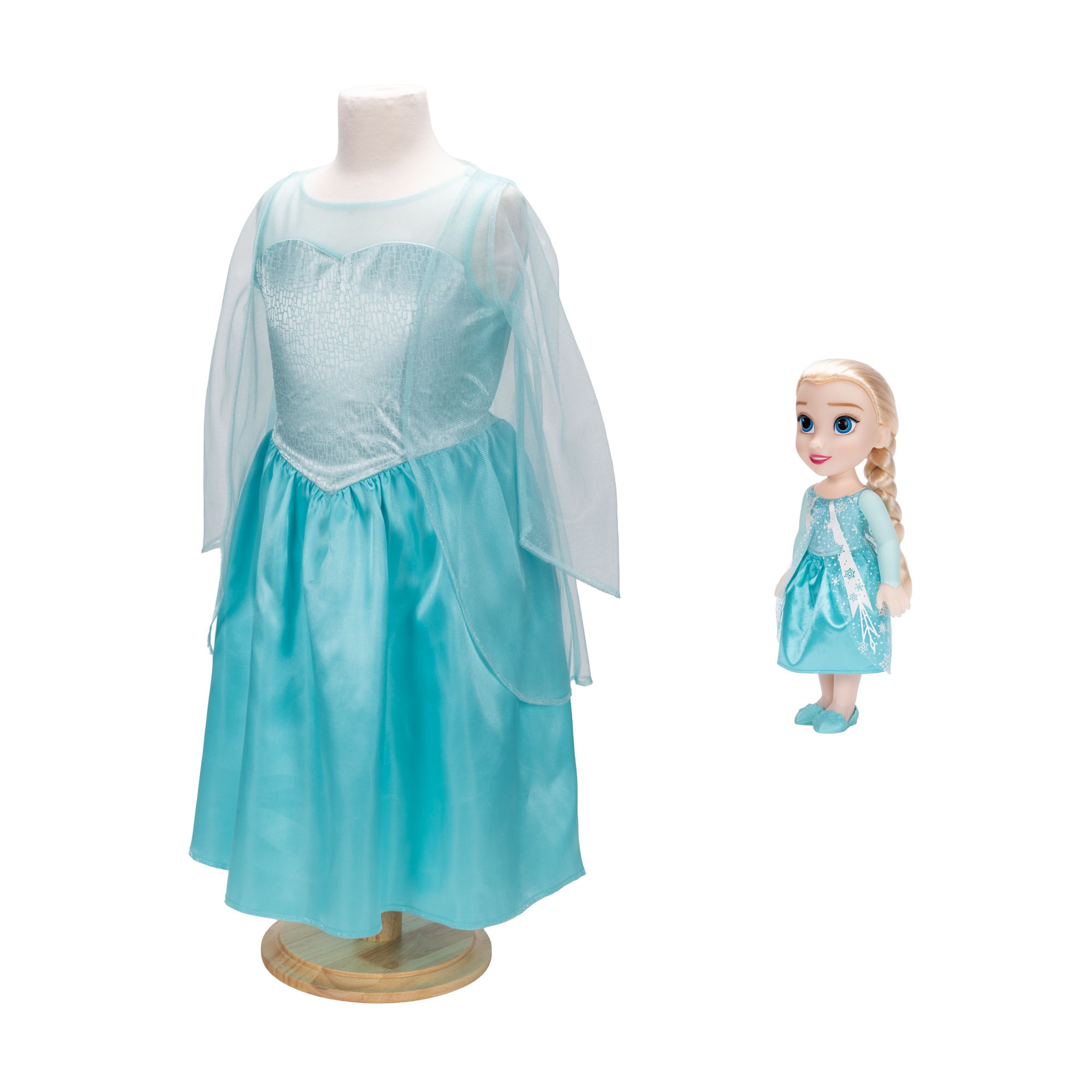 Pack Muñeca Elsa 38 cm con Disfraz para Niñas Frozen Jakks Pacific 6