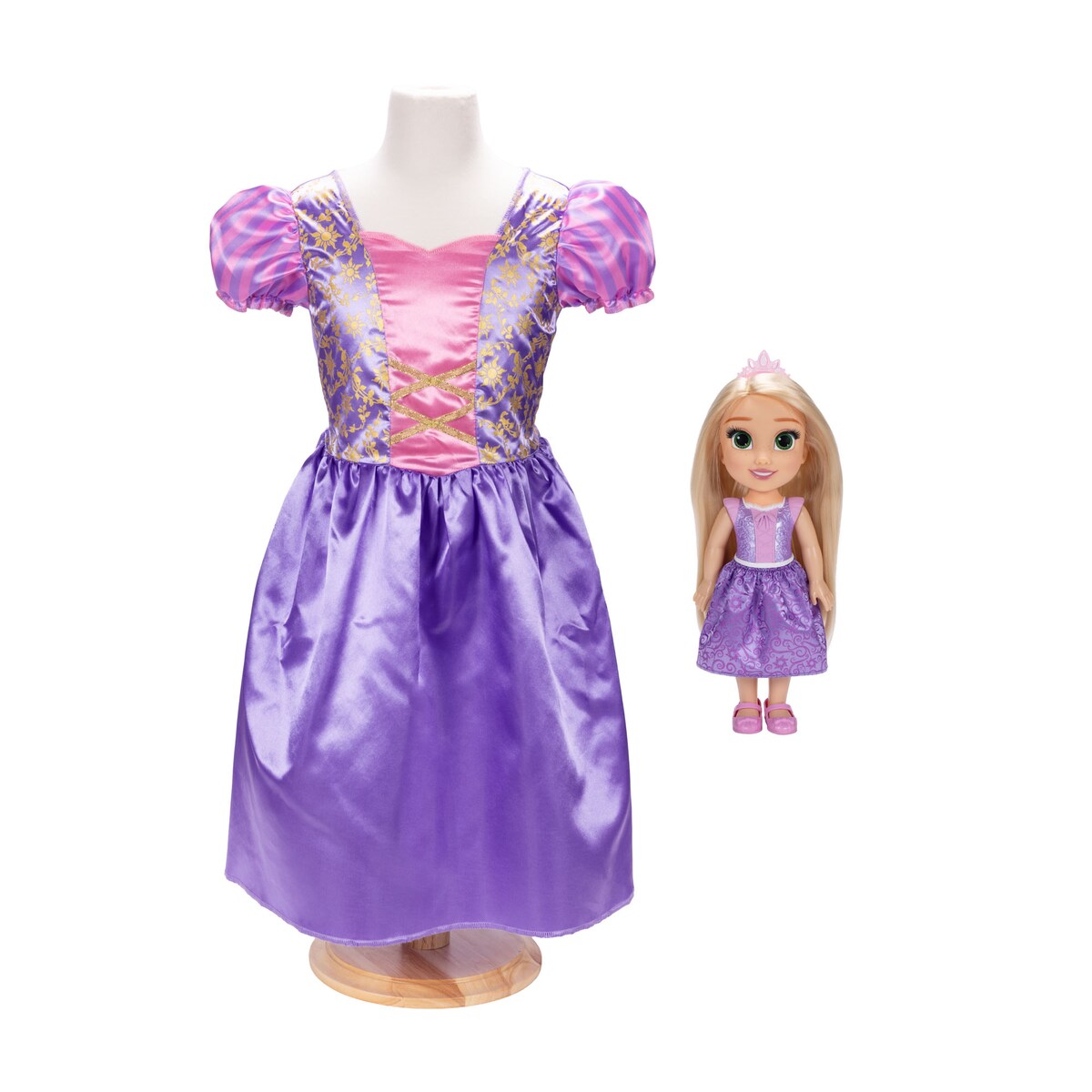Pack  Muñeca Rapunzel 38 cm con Disfraz para Niñas Disney Jakks Pacific 6