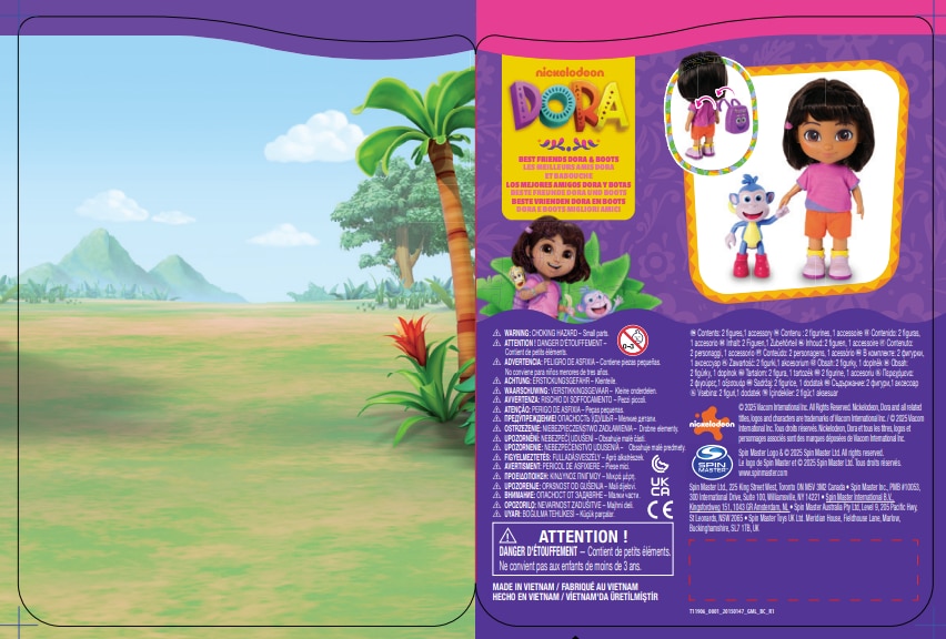 Boneca Dora e Amigos 15cm Dora, a Exploradora 6