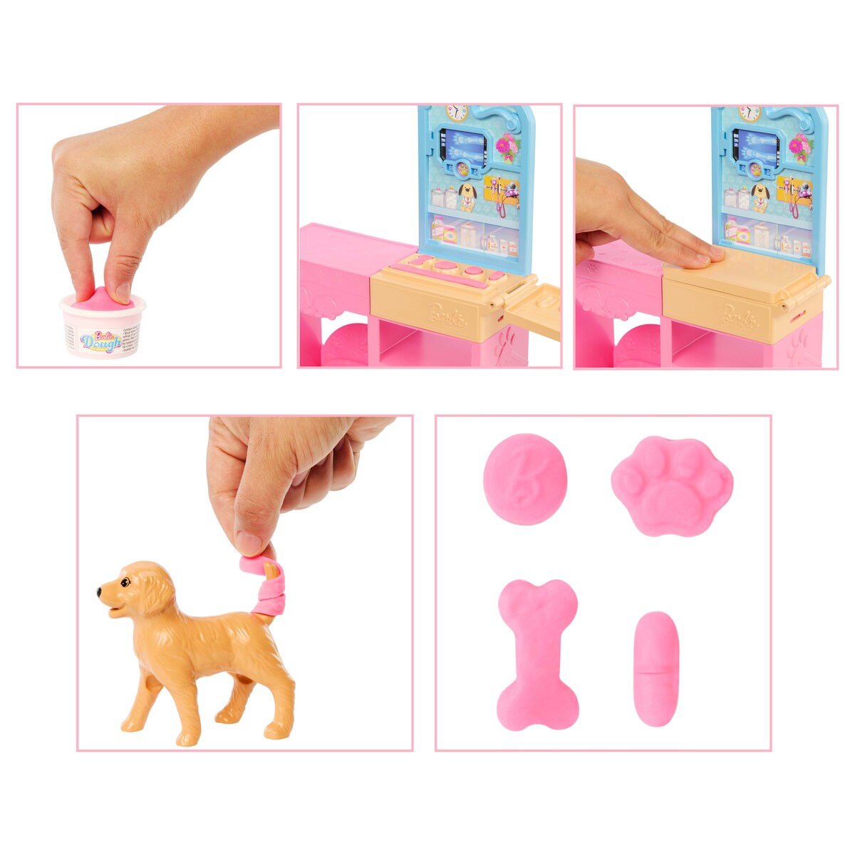 Barbie Tú puedes ser Muñeca veterinaria con set de juego Mattel 5