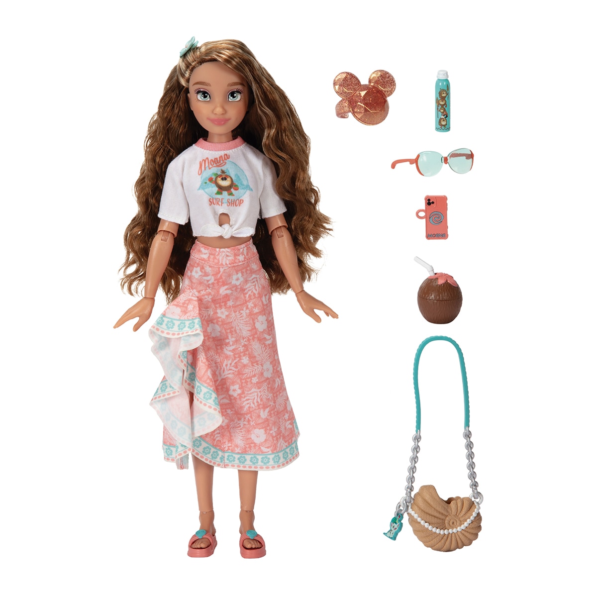 Imagen 0 de Muñeca Disney Ily Vaiana 25 cms con accesorios Jakks Pacific