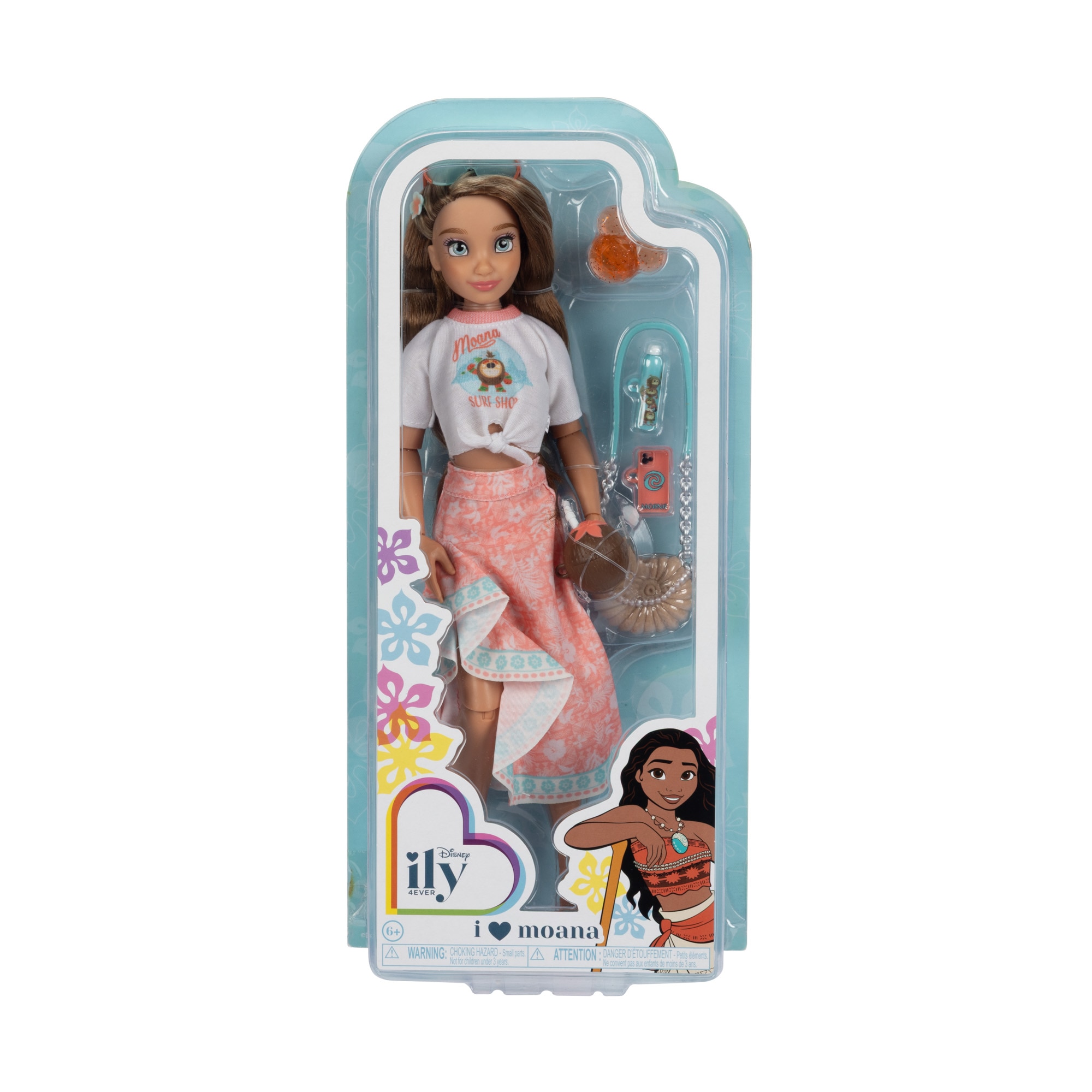 Muñeca Disney Ily Vaiana 25 cms con accesorios Jakks Pacific 4