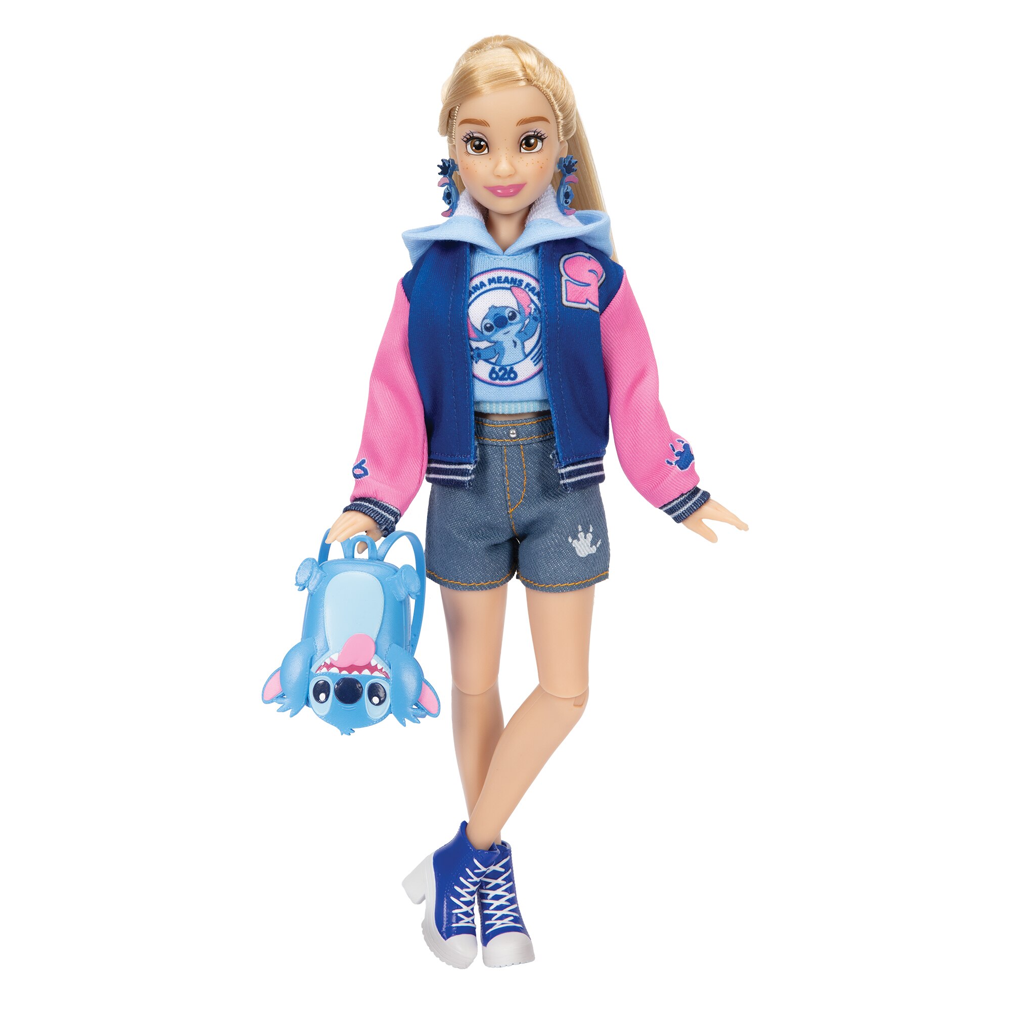 Muñeca Disney Ily Stich universitaria Jakks Pacific 2