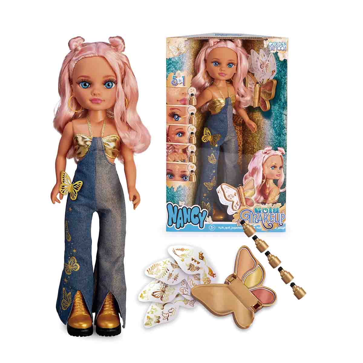 Boneca Nancy Gold MakeUp 1