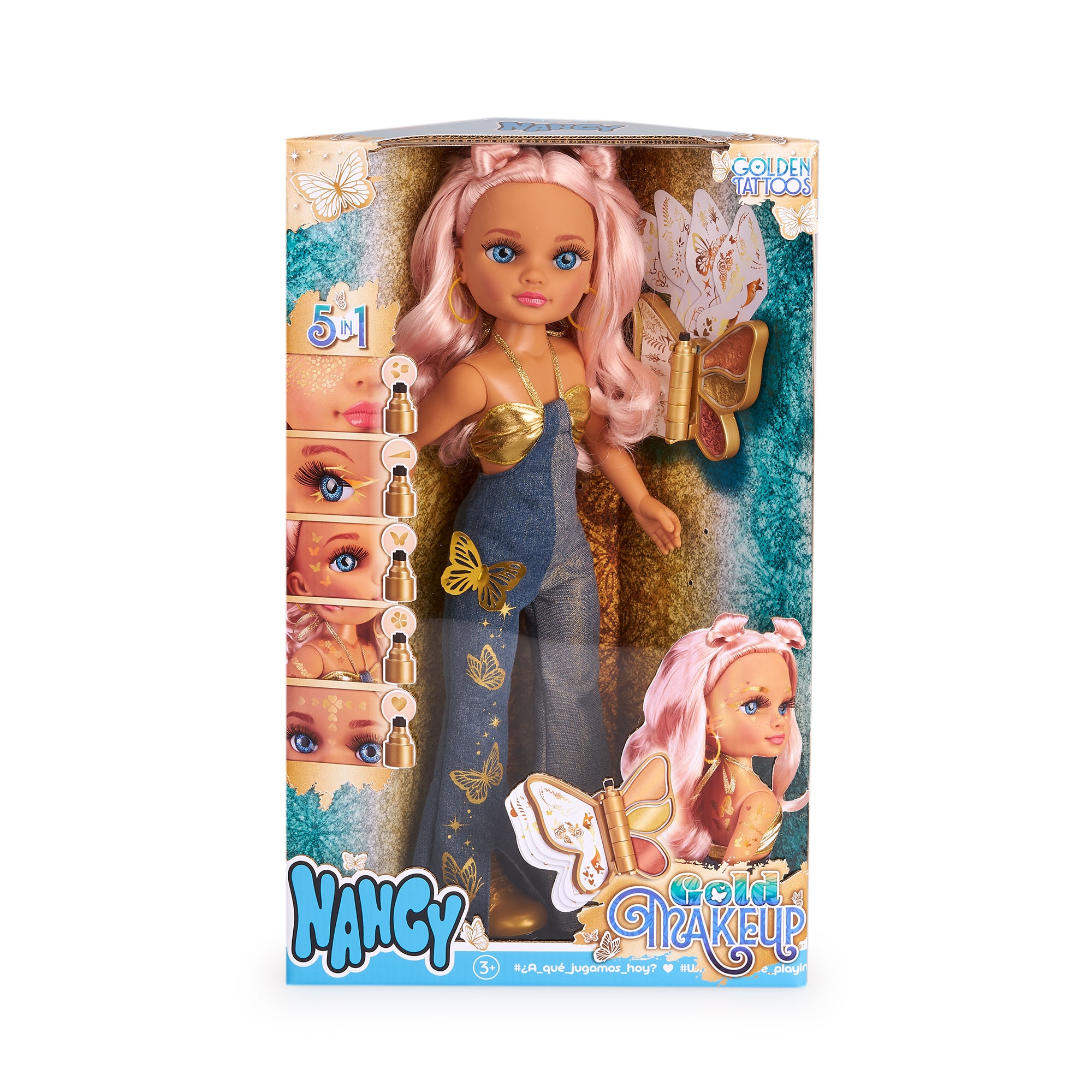 Boneca Nancy Gold MakeUp 3