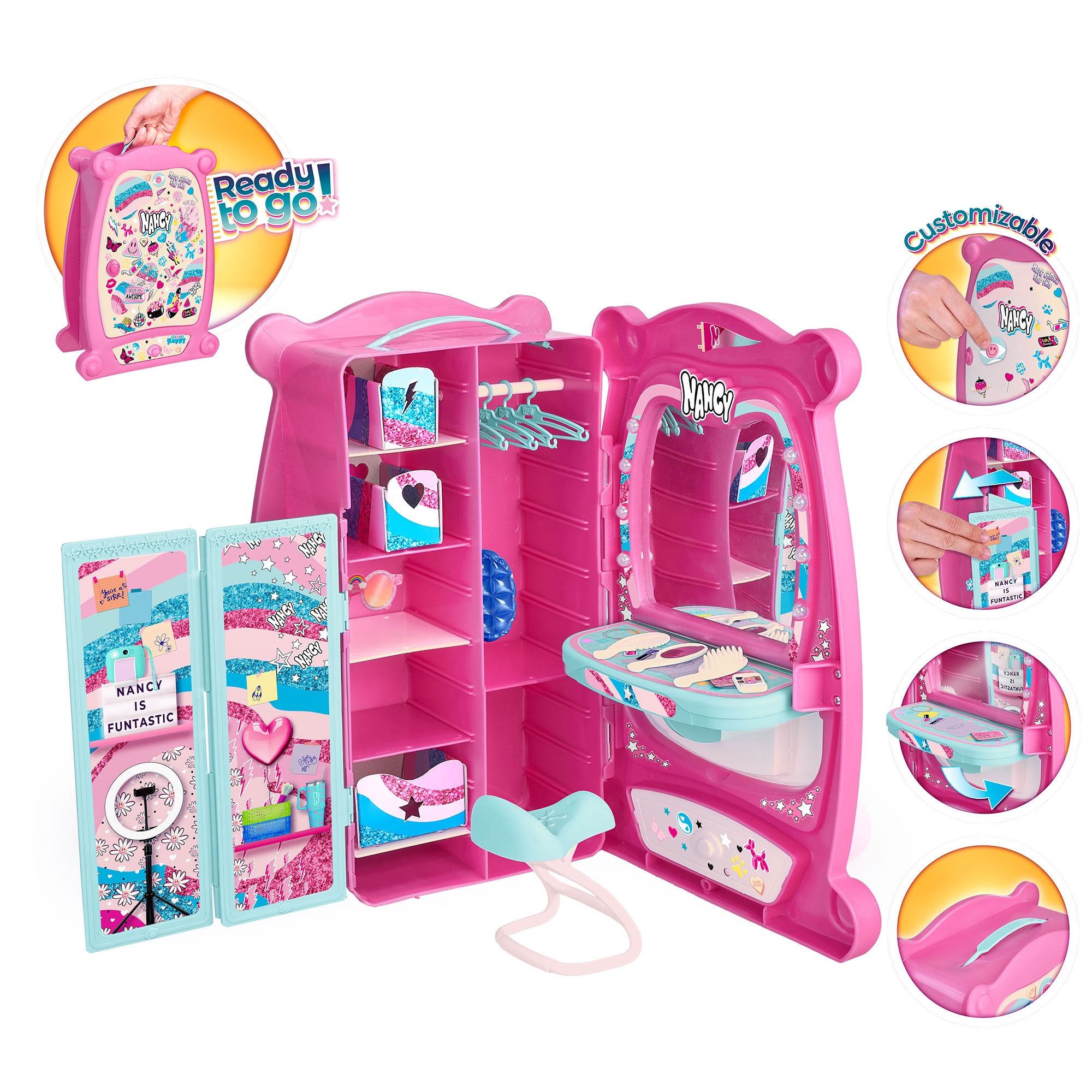 Armario tocador Nancy Vanity Closet 4