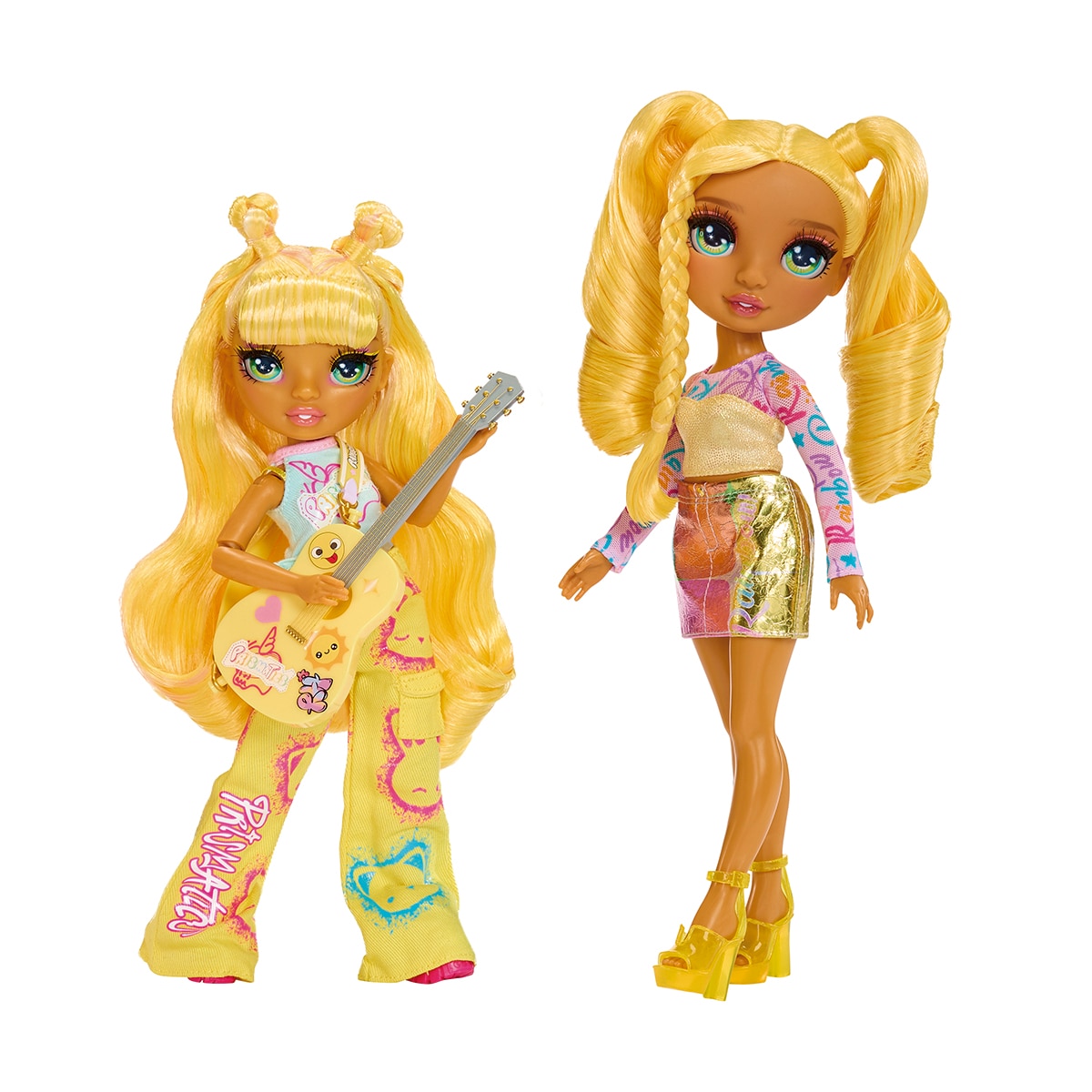 Muñeca y accesorios Jr High Rockband Sunny Rainbow High MGA 3