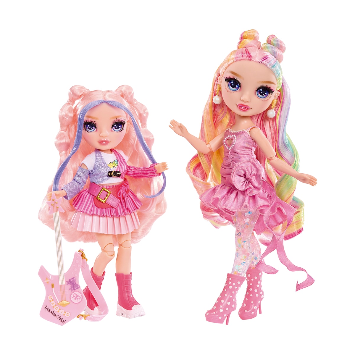 Muñeca y accesorios Jr High Rockband Bella Rainbow High MGA 3